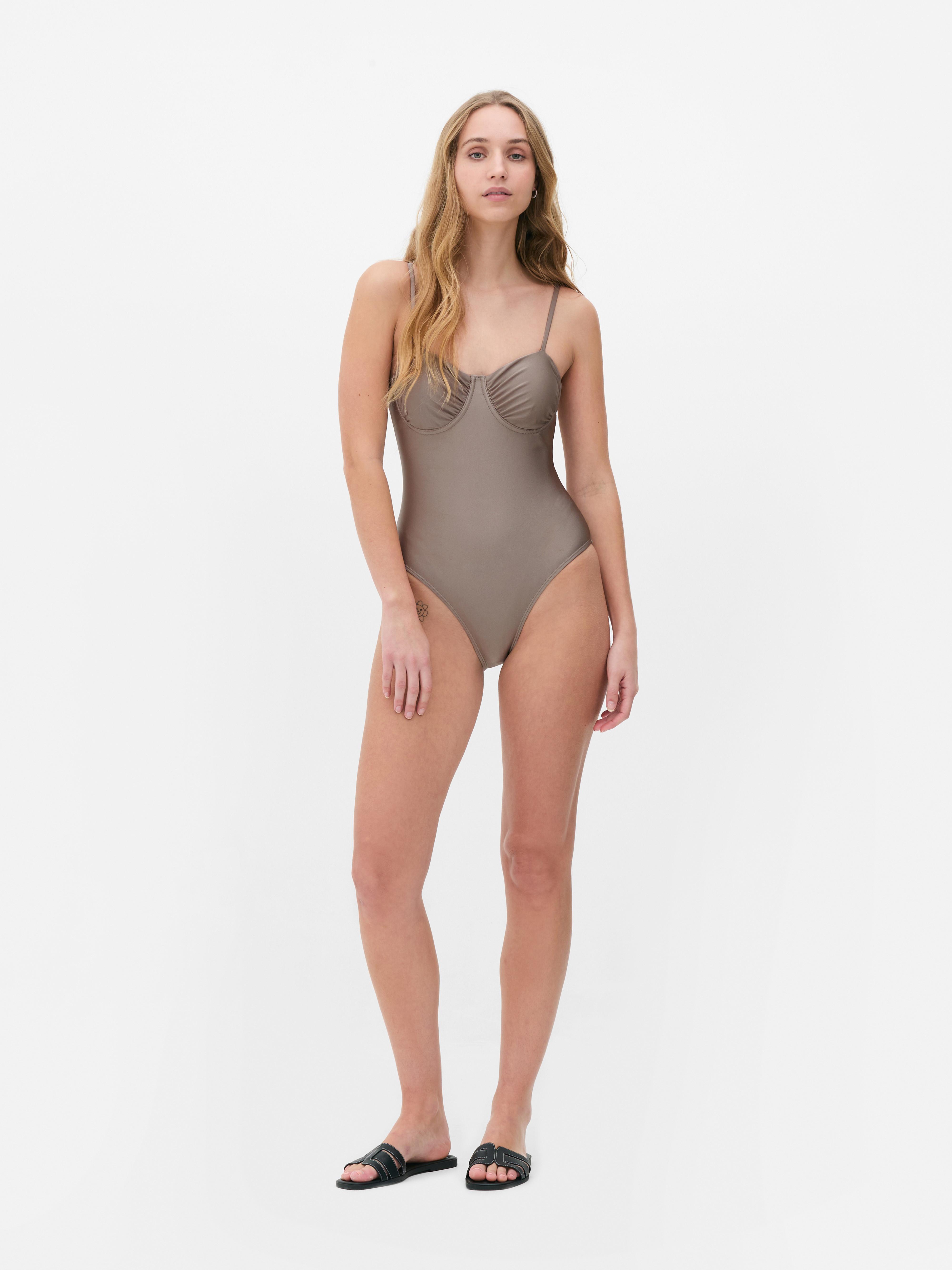 Ruched Underwired Swimsuit
