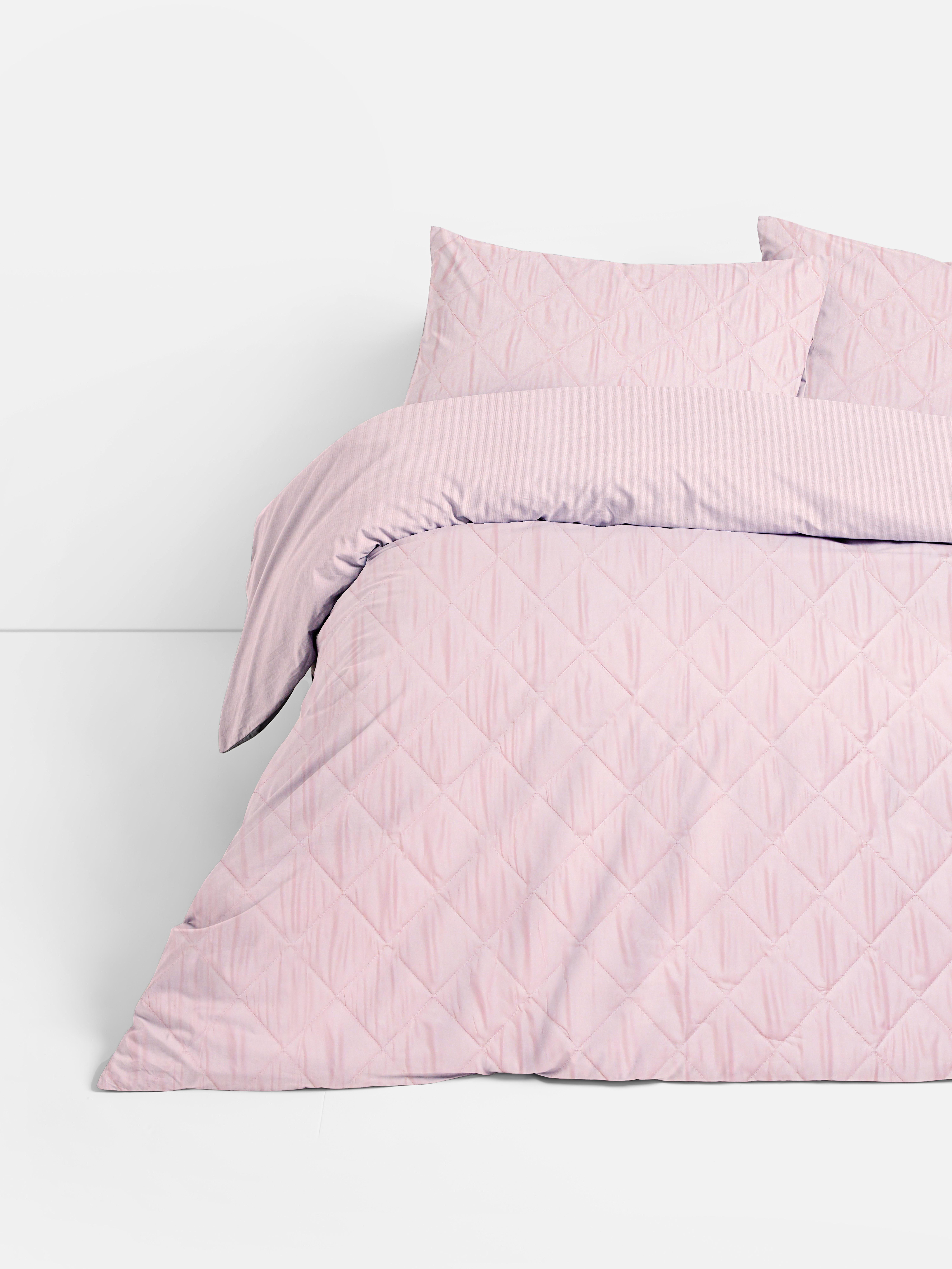 Gyémánttextúrájú, King Size méretű paplanhuzatkészlet
