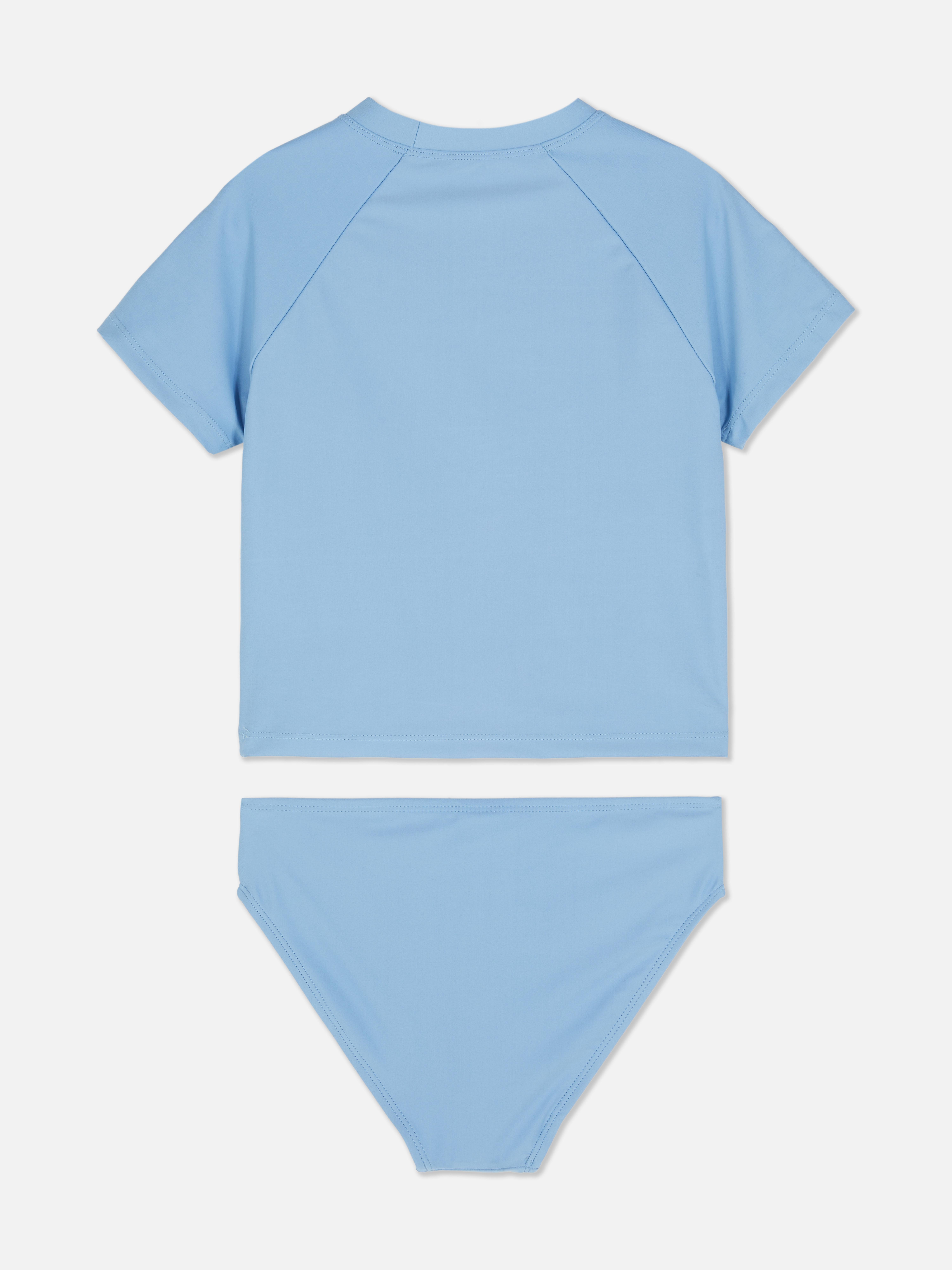 Schwimm-T-Shirt und Badehose