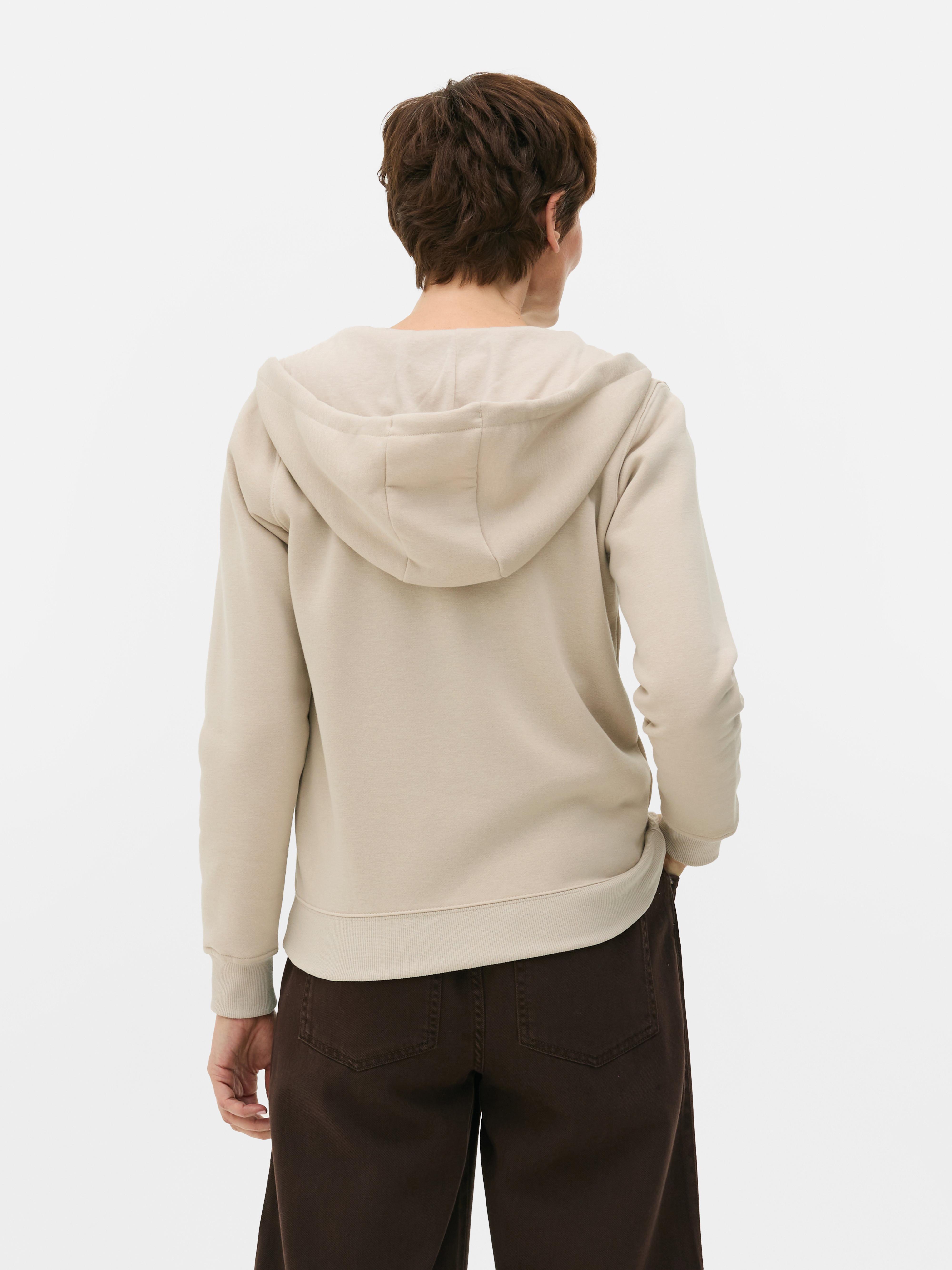 Womens Nude Zip-Up Hoodie | Primark