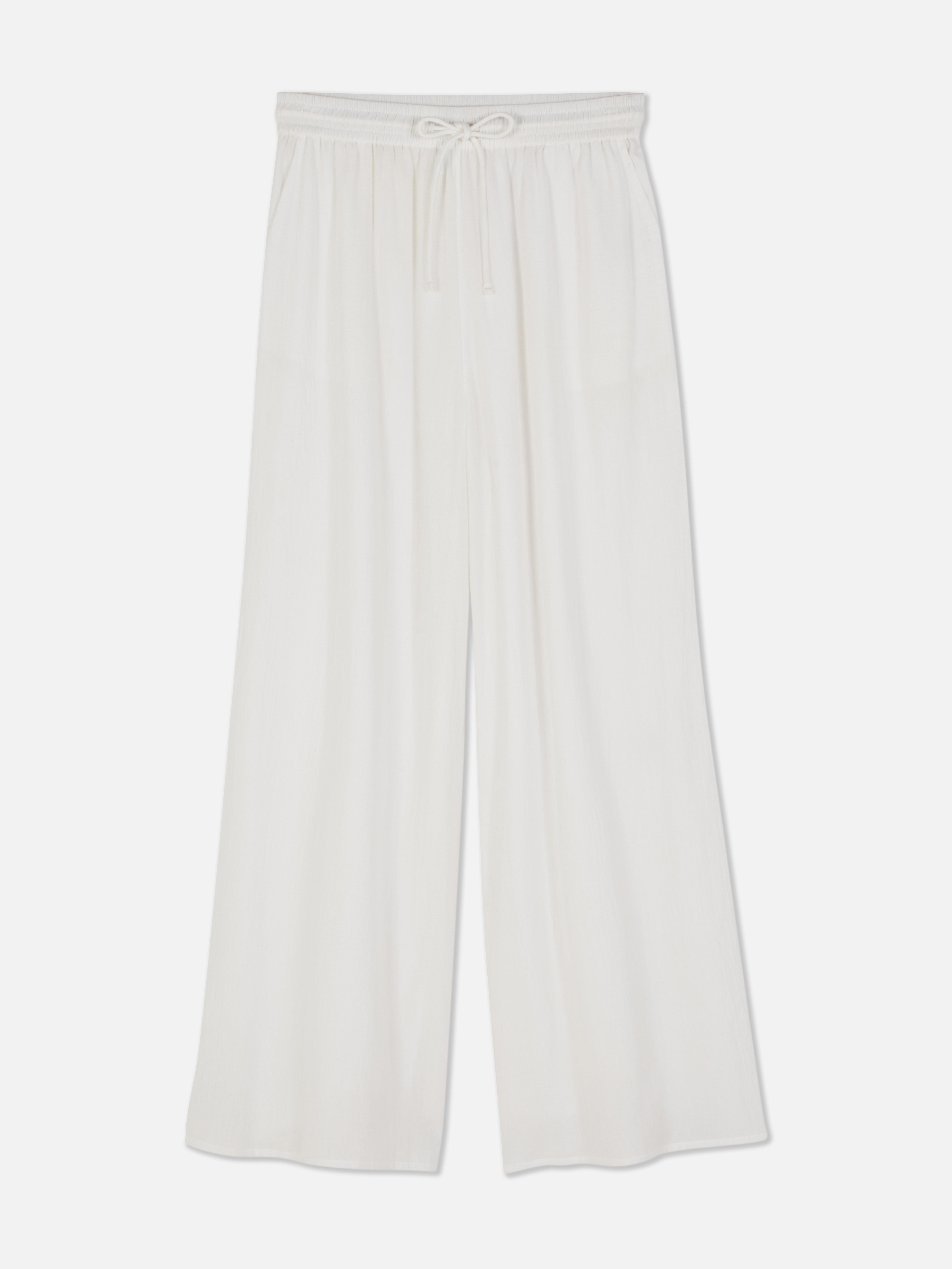 Drawstring Beach Trousers