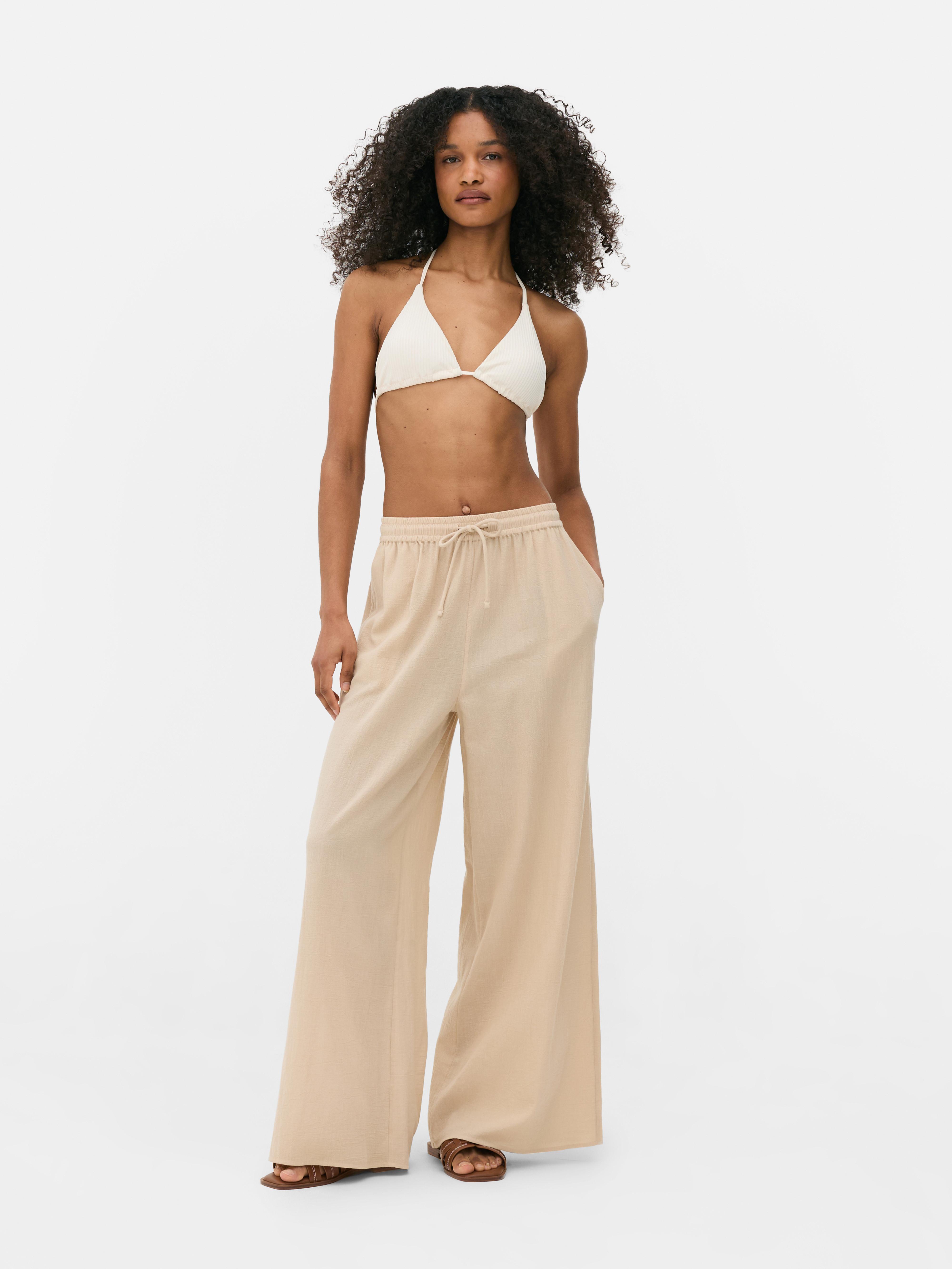 Drawstring Beach Trousers
