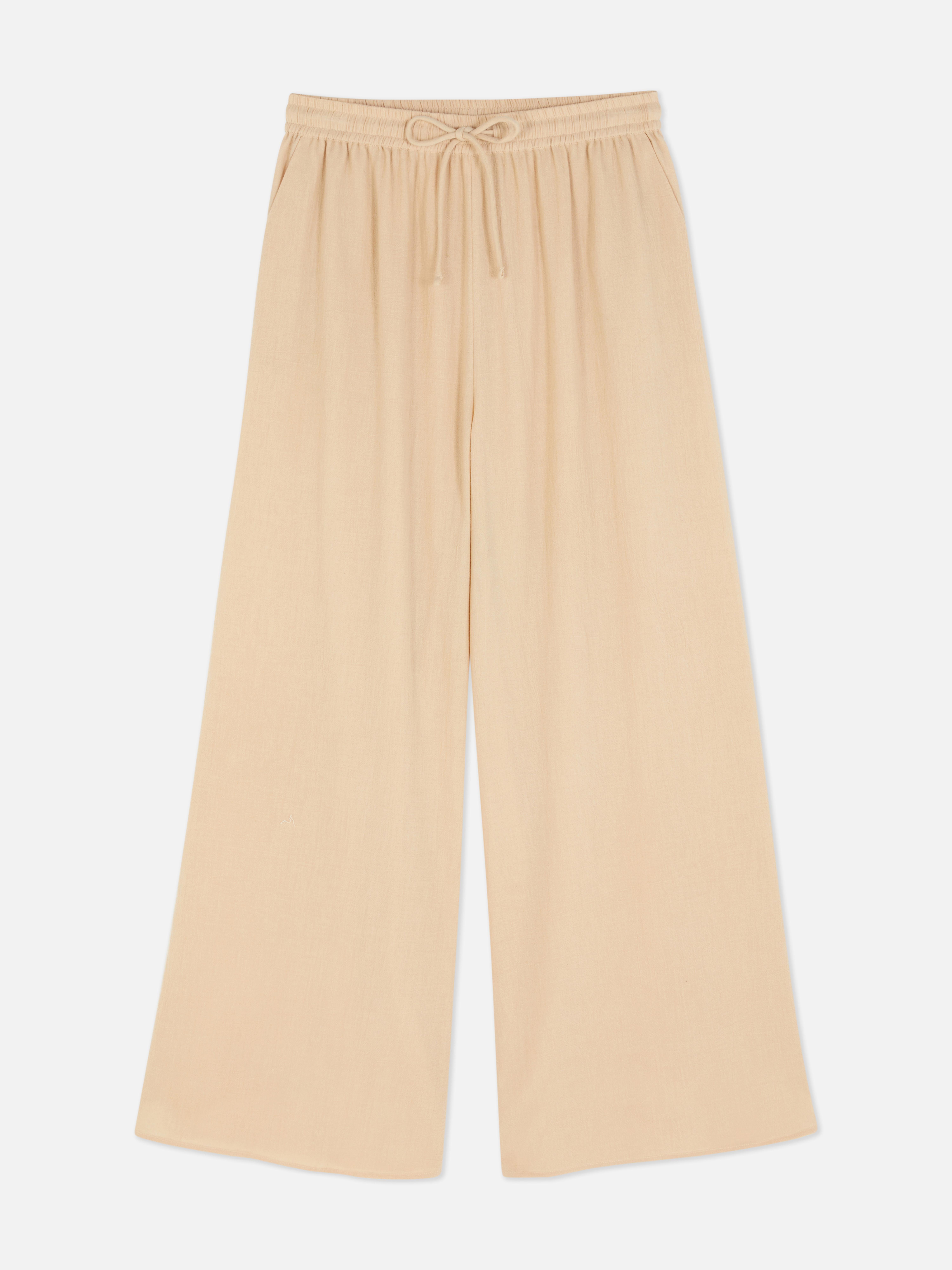 Drawstring Beach Trousers