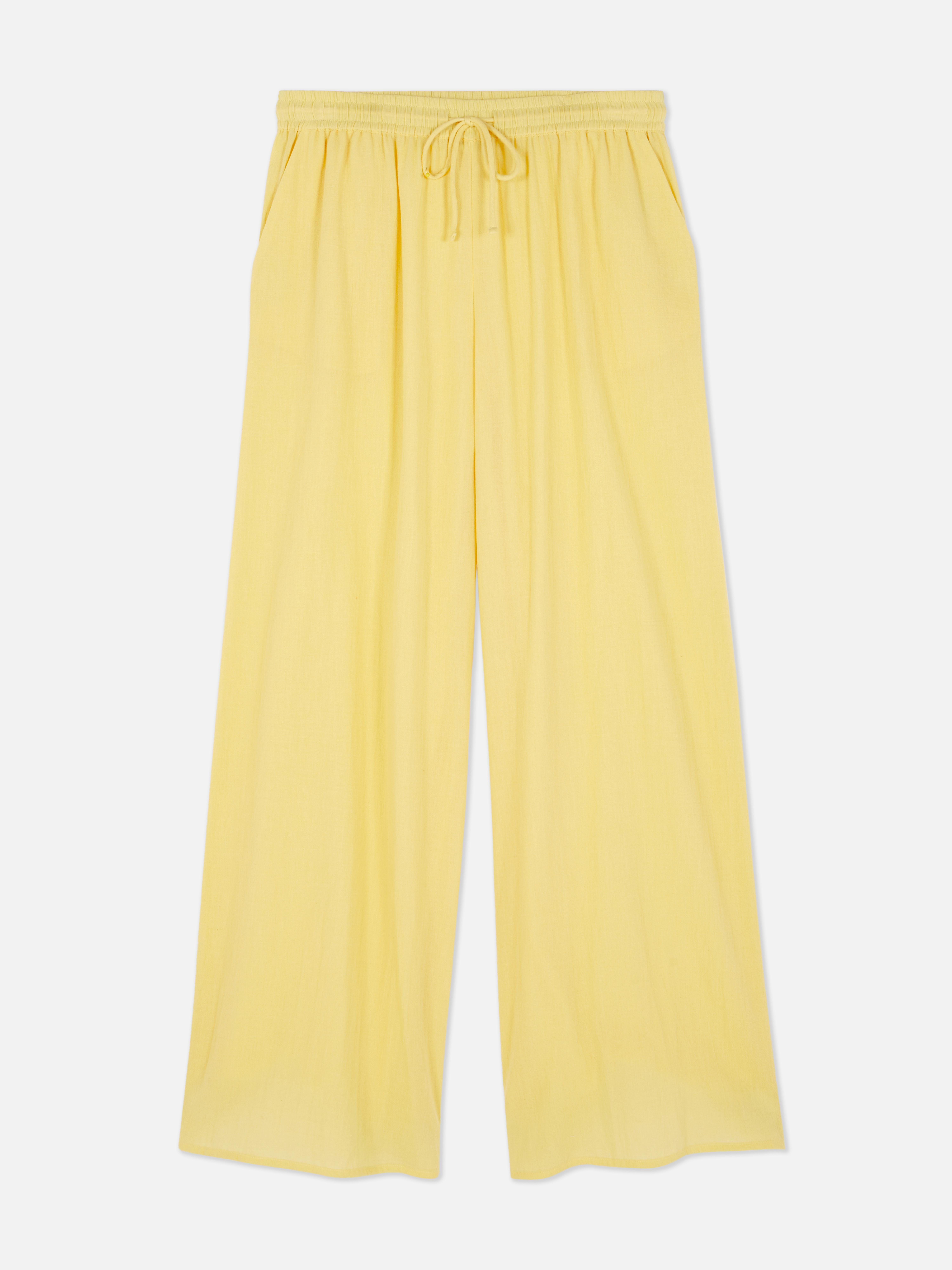 Drawstring Beach Trousers
