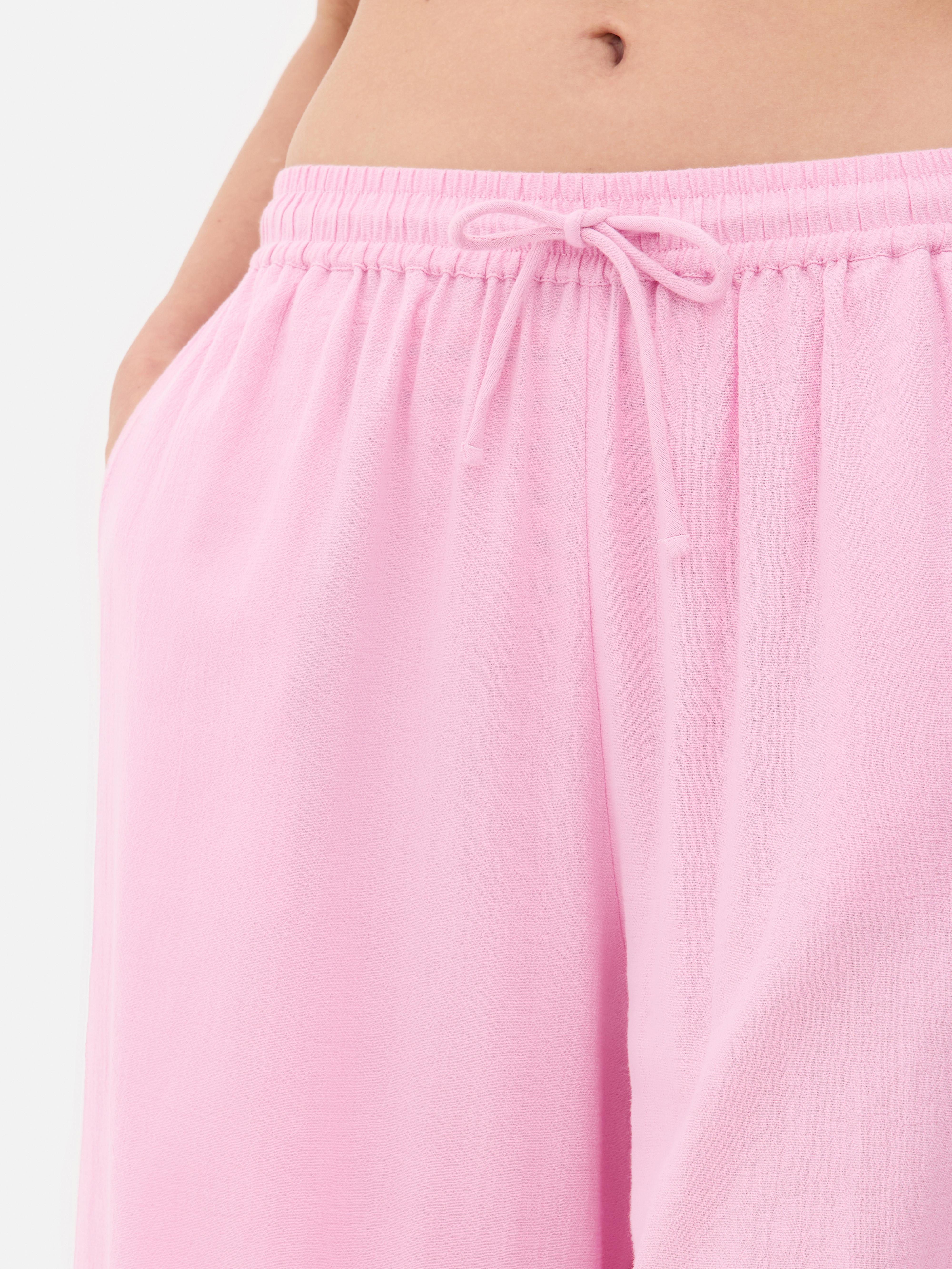 Pantaloni da spiaggia con coulisse
