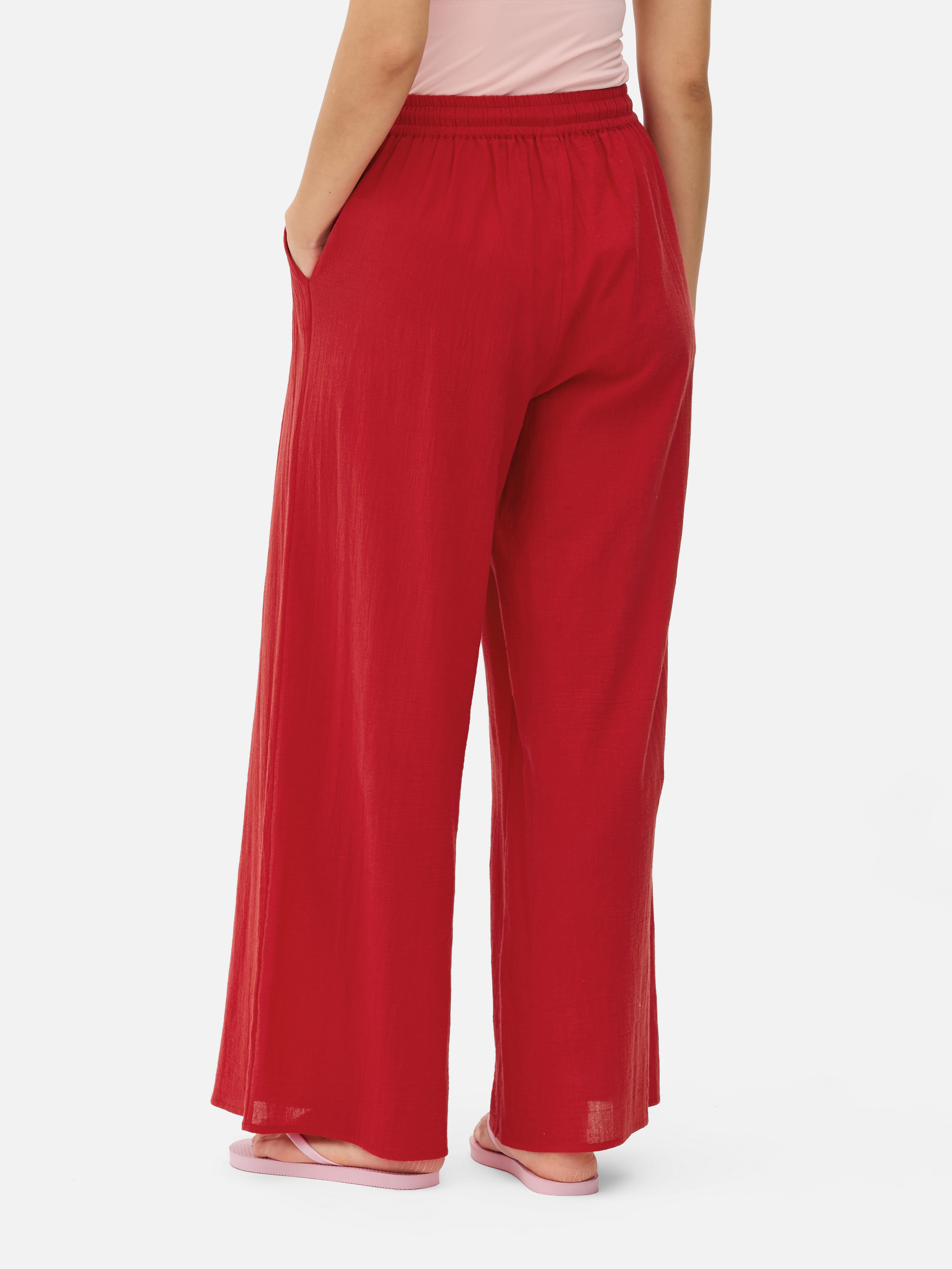 Pantaloni da spiaggia con coulisse