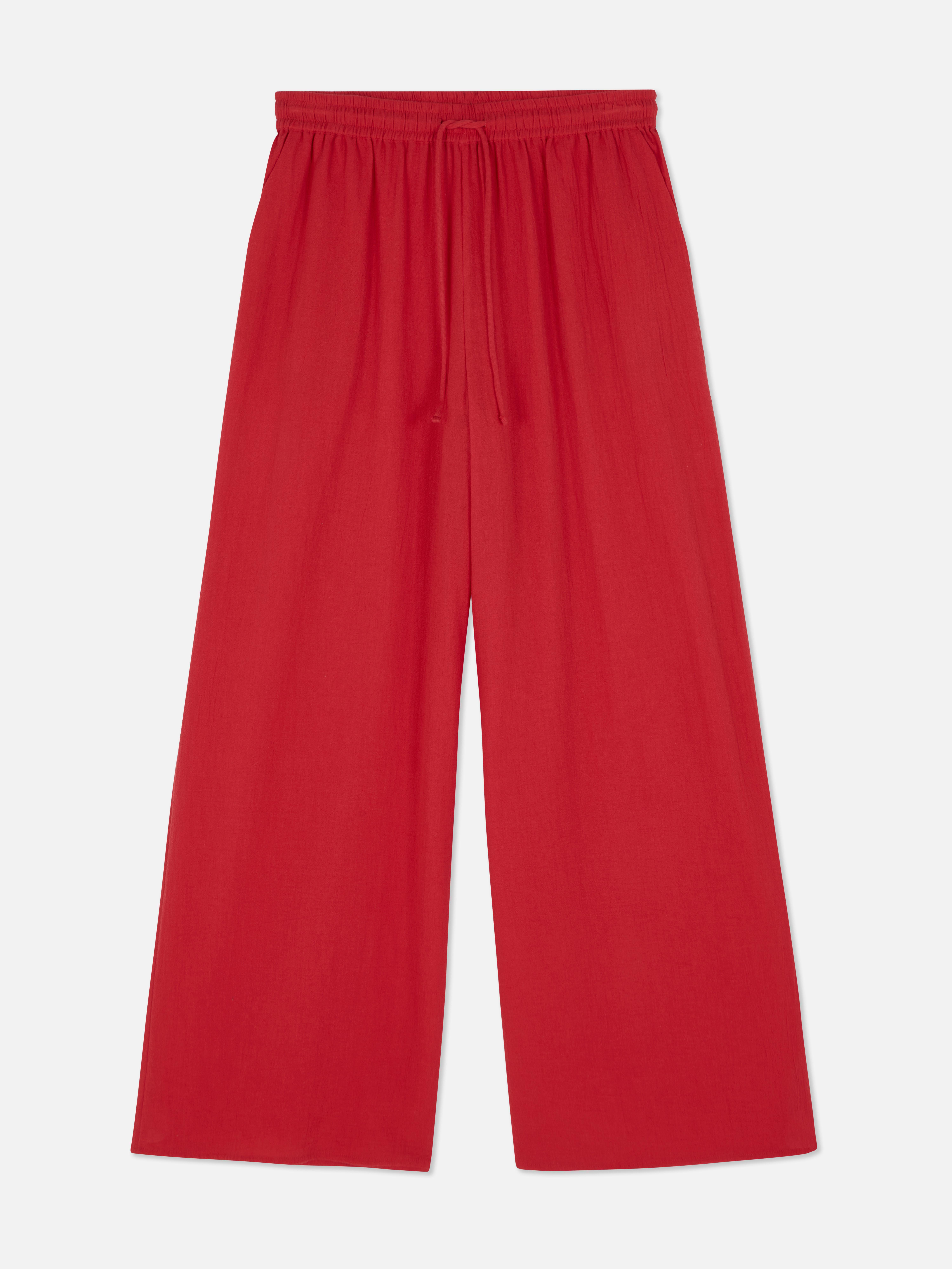 Pantaloni da spiaggia con coulisse