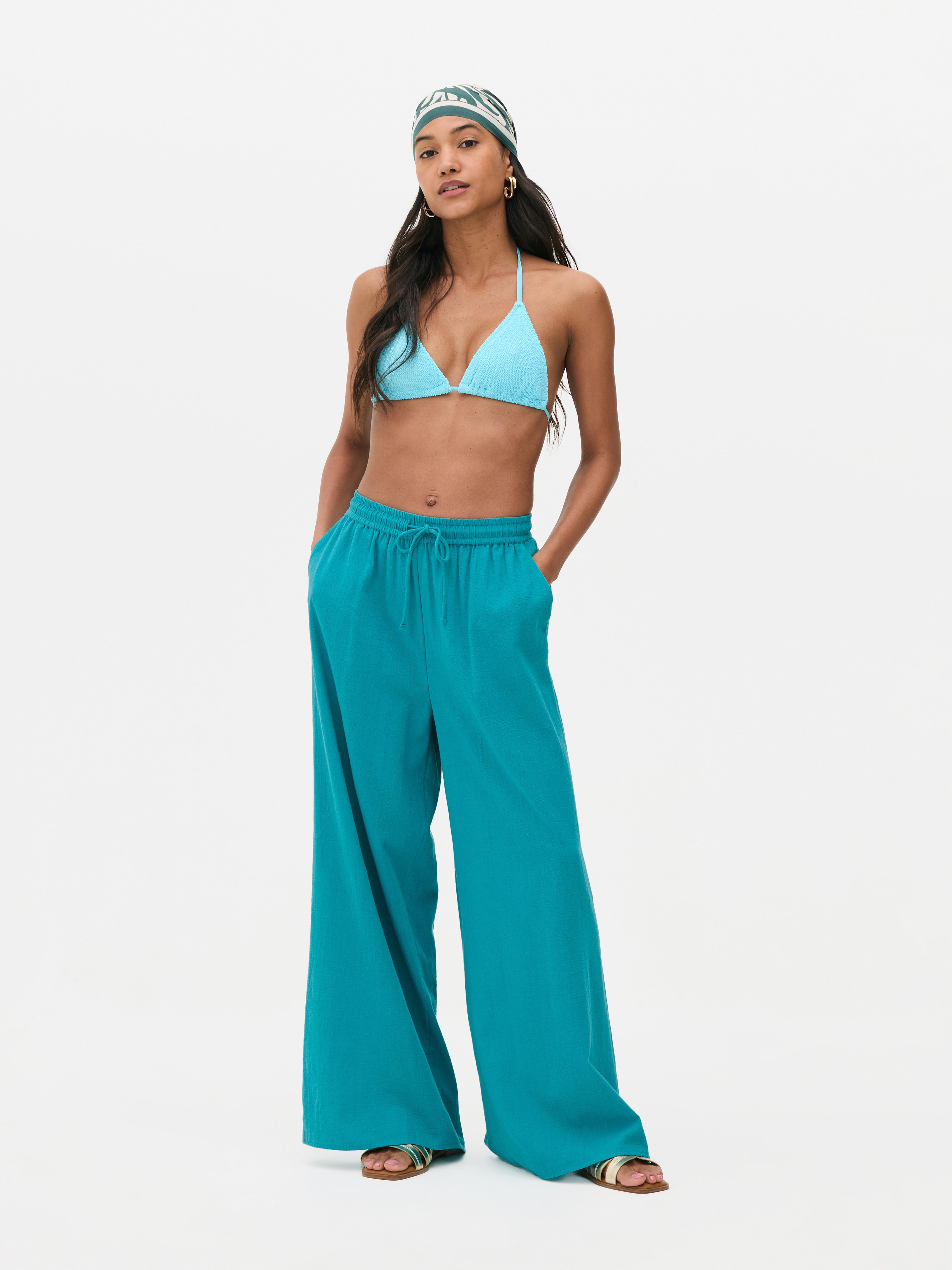 Pantaloni da spiaggia con coulisse Ottanio
