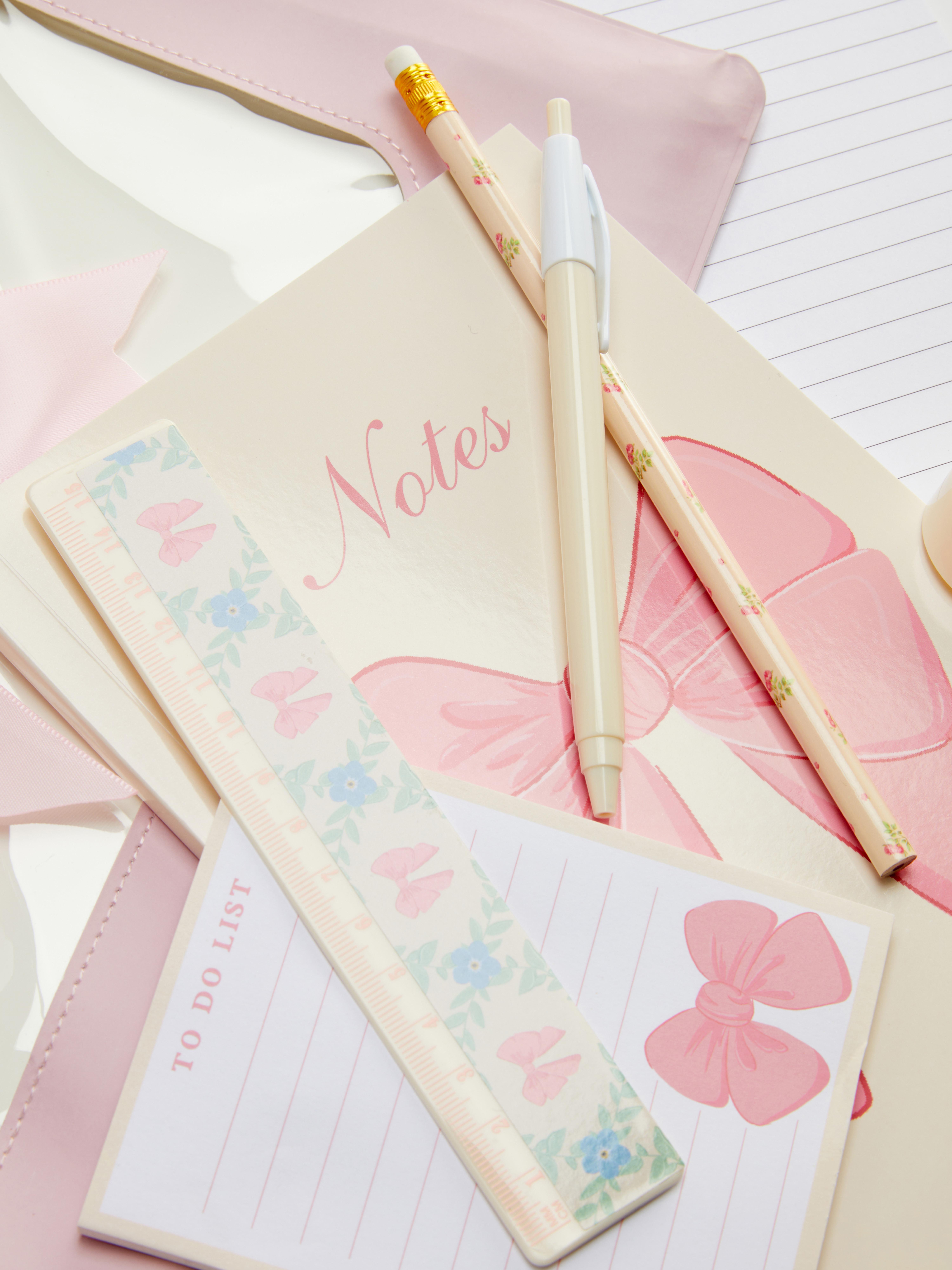 Bow Front Stationery Set