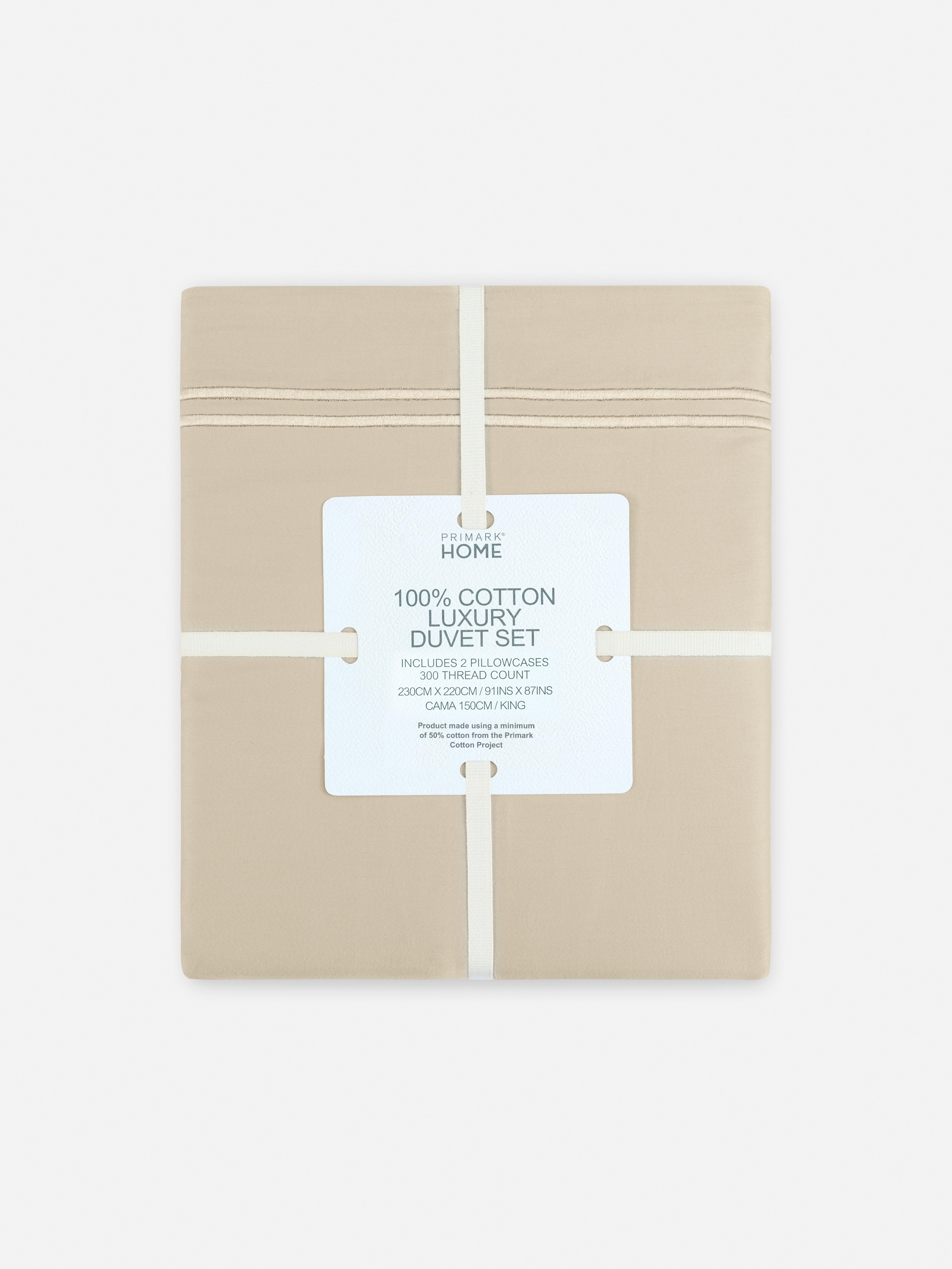 300 Thread Count King Size Duvet Cover Set