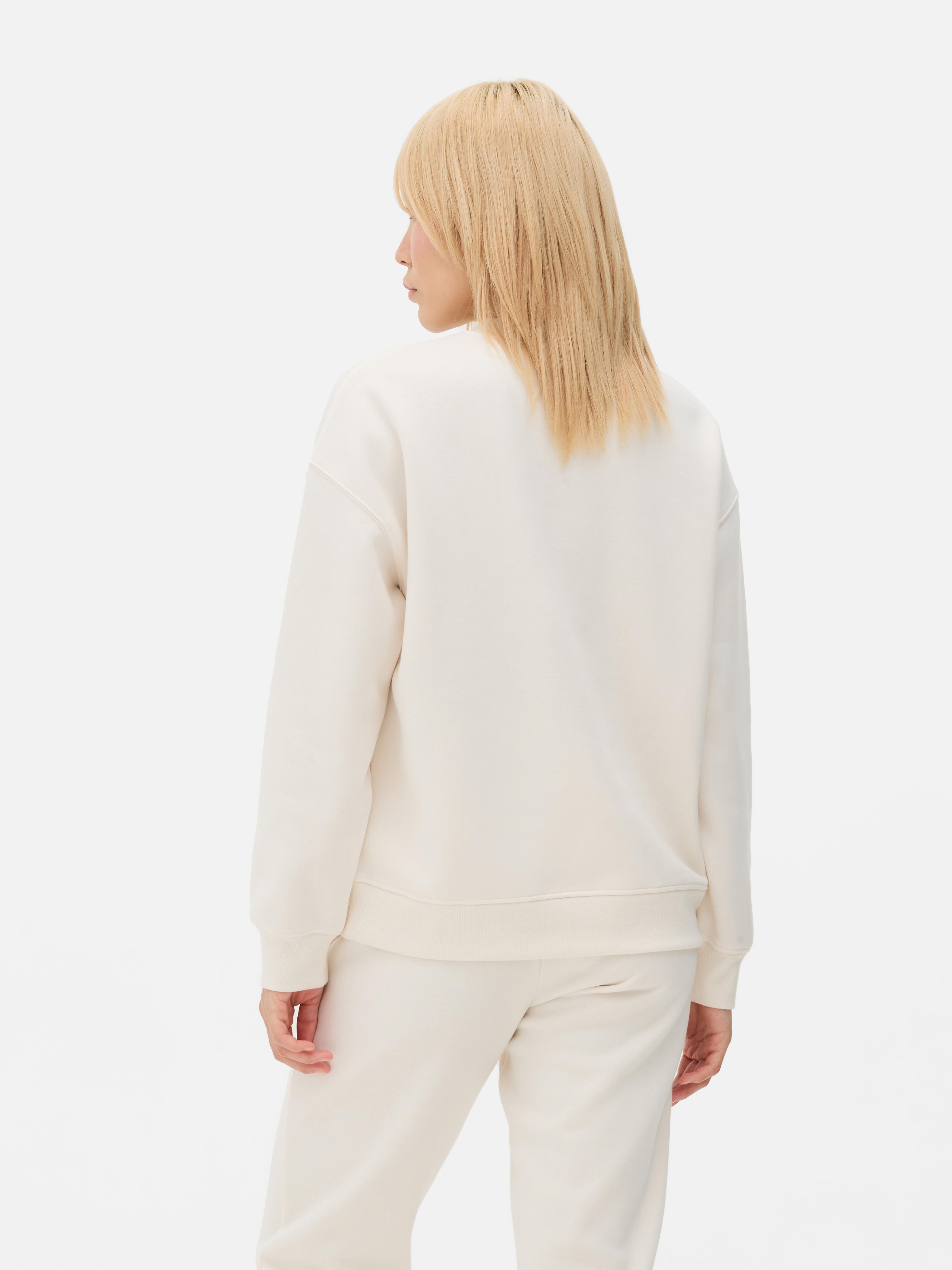 Graphic Crew Neck Sweatshirt