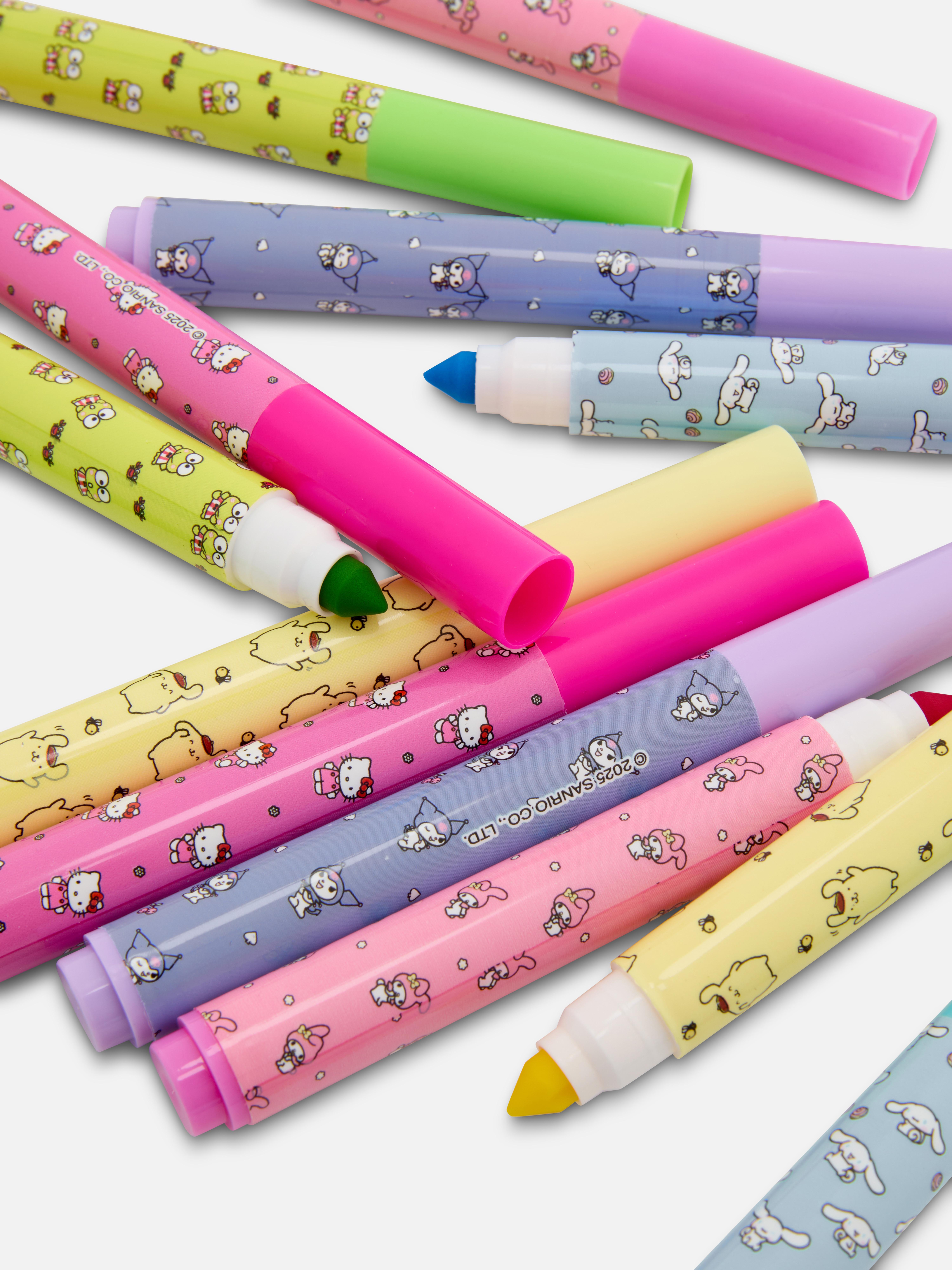 Markery zapachowe z motywem Hello Kitty, 12 szt.