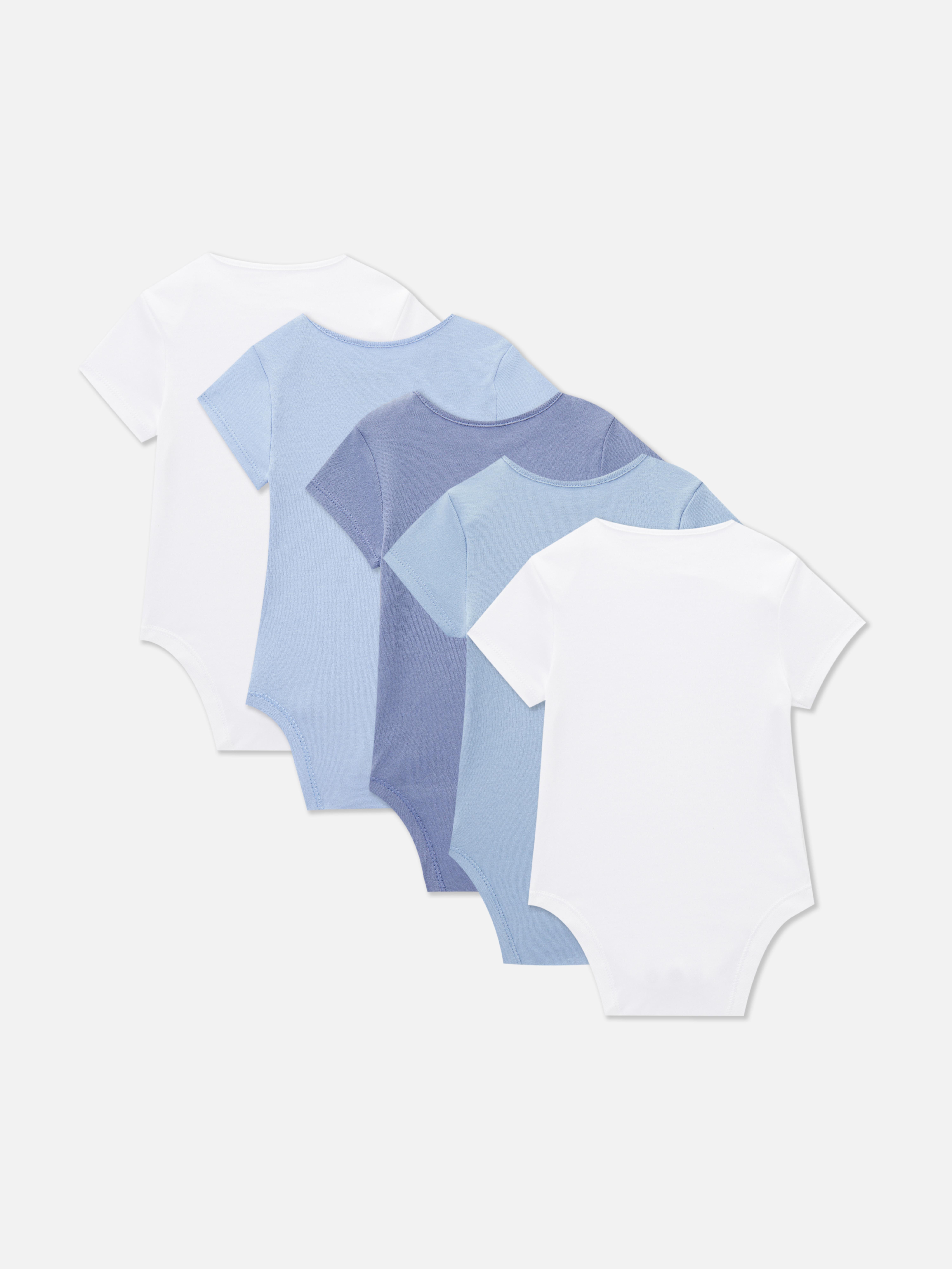 5pk Essential Short Sleeve Bodysuits