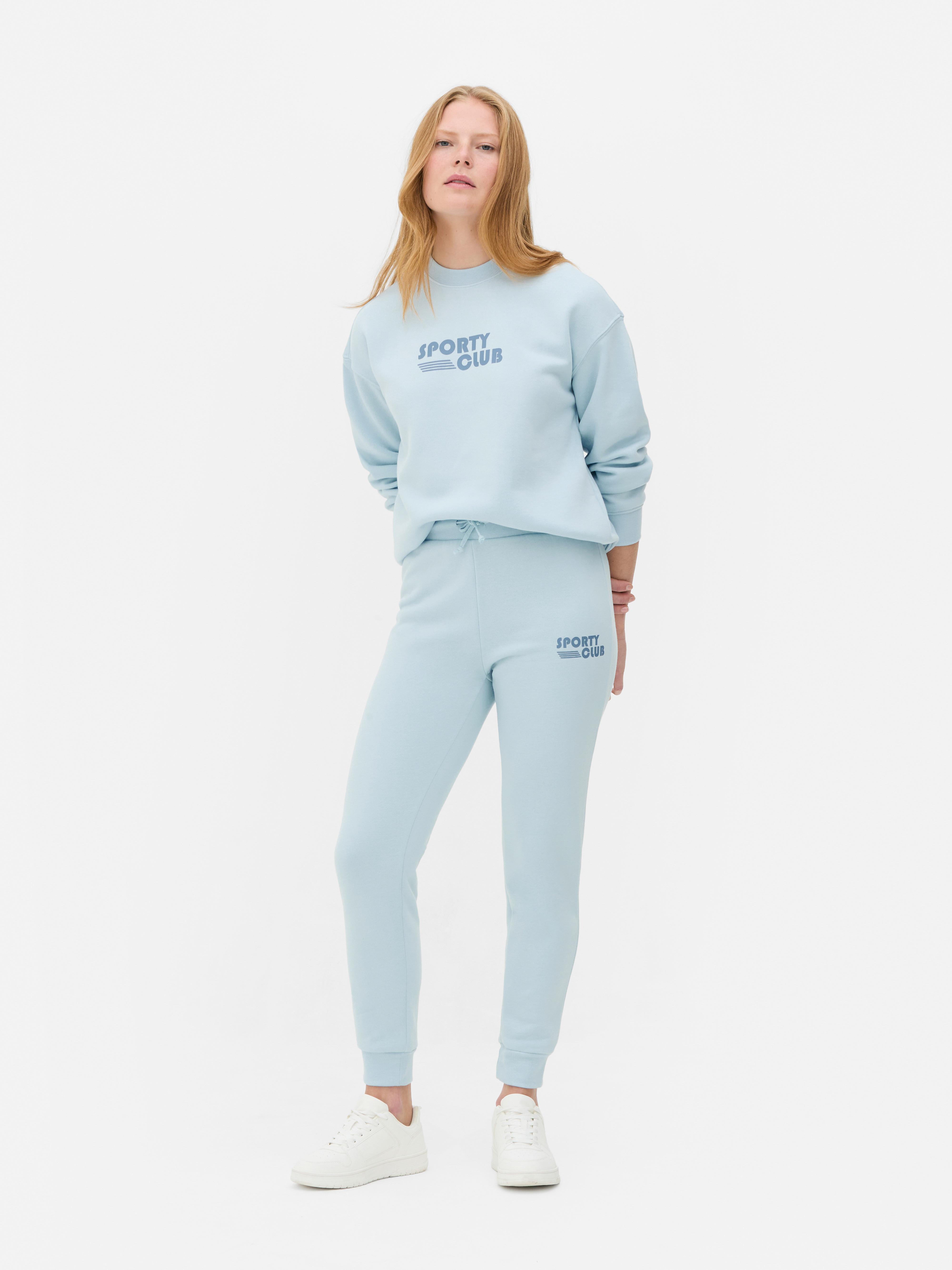 Lässige Jogginghose in konischer Form