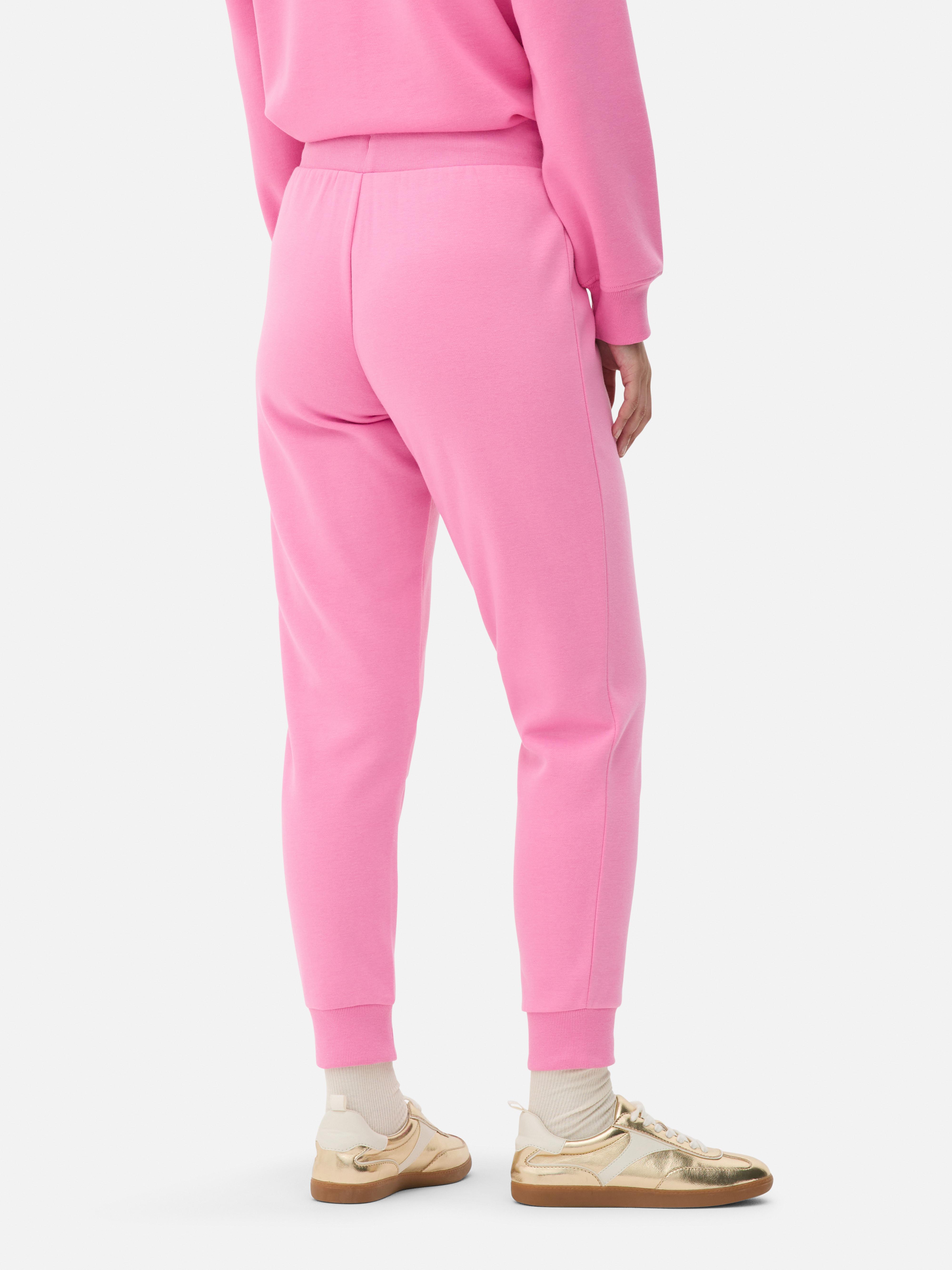 【PINK】Skinny Jogger ♡ Victoria's Secret PINK SKINNY JOGGER Black Logo Fleece Pant