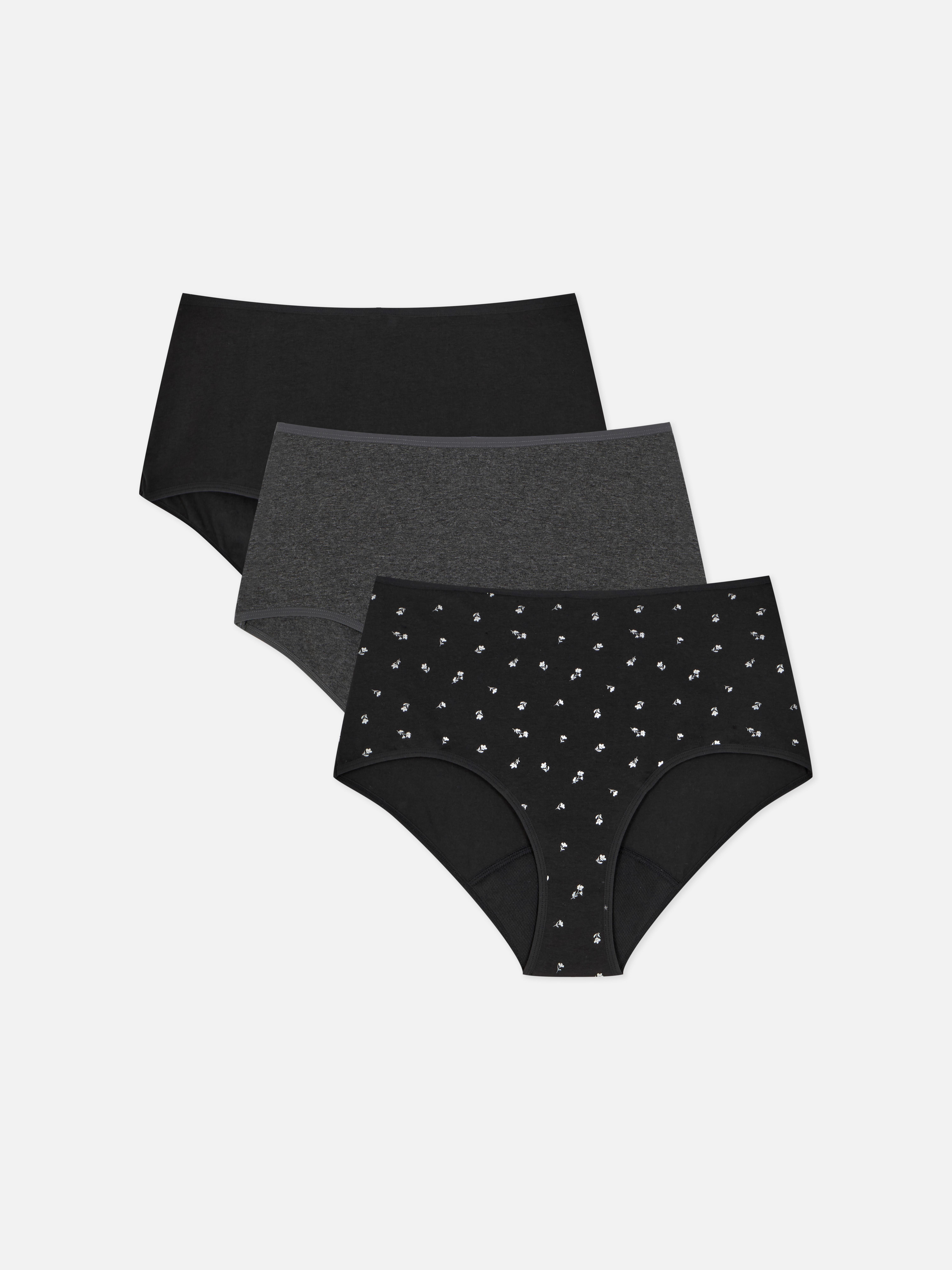 3pk High Rise Period Briefs