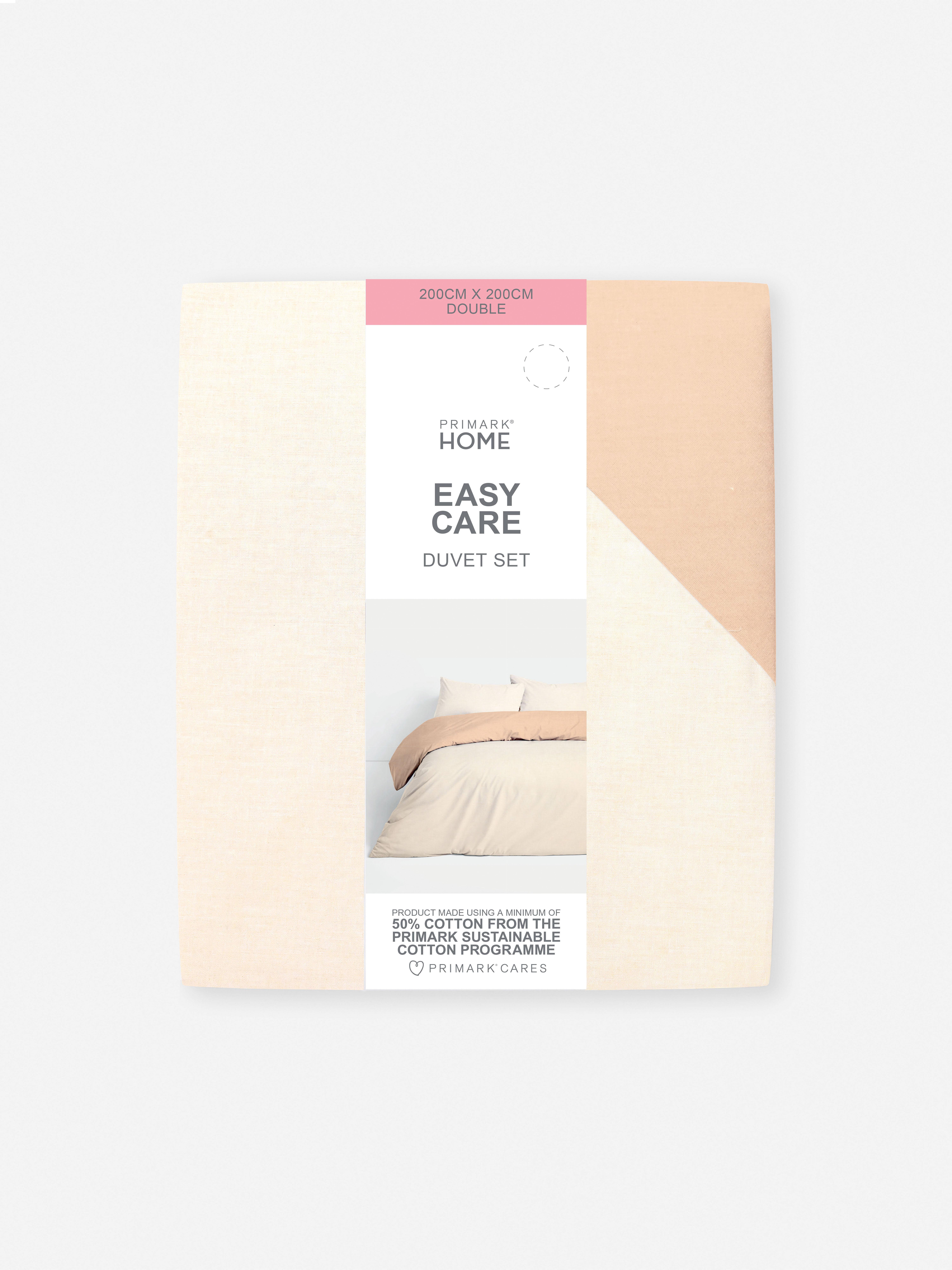 Reversible Double Duvet Cover Set