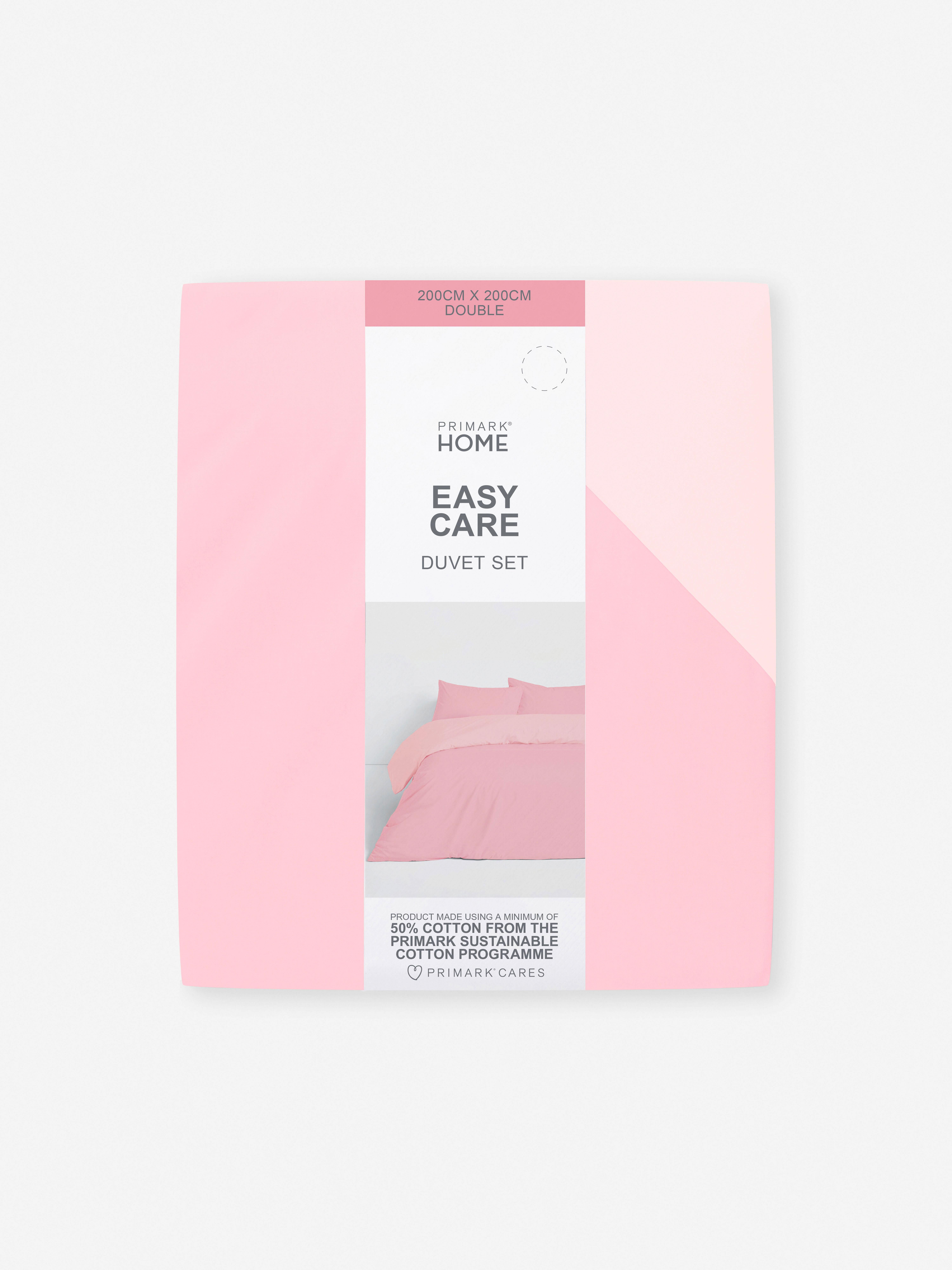 Reversible Double Duvet Cover Set