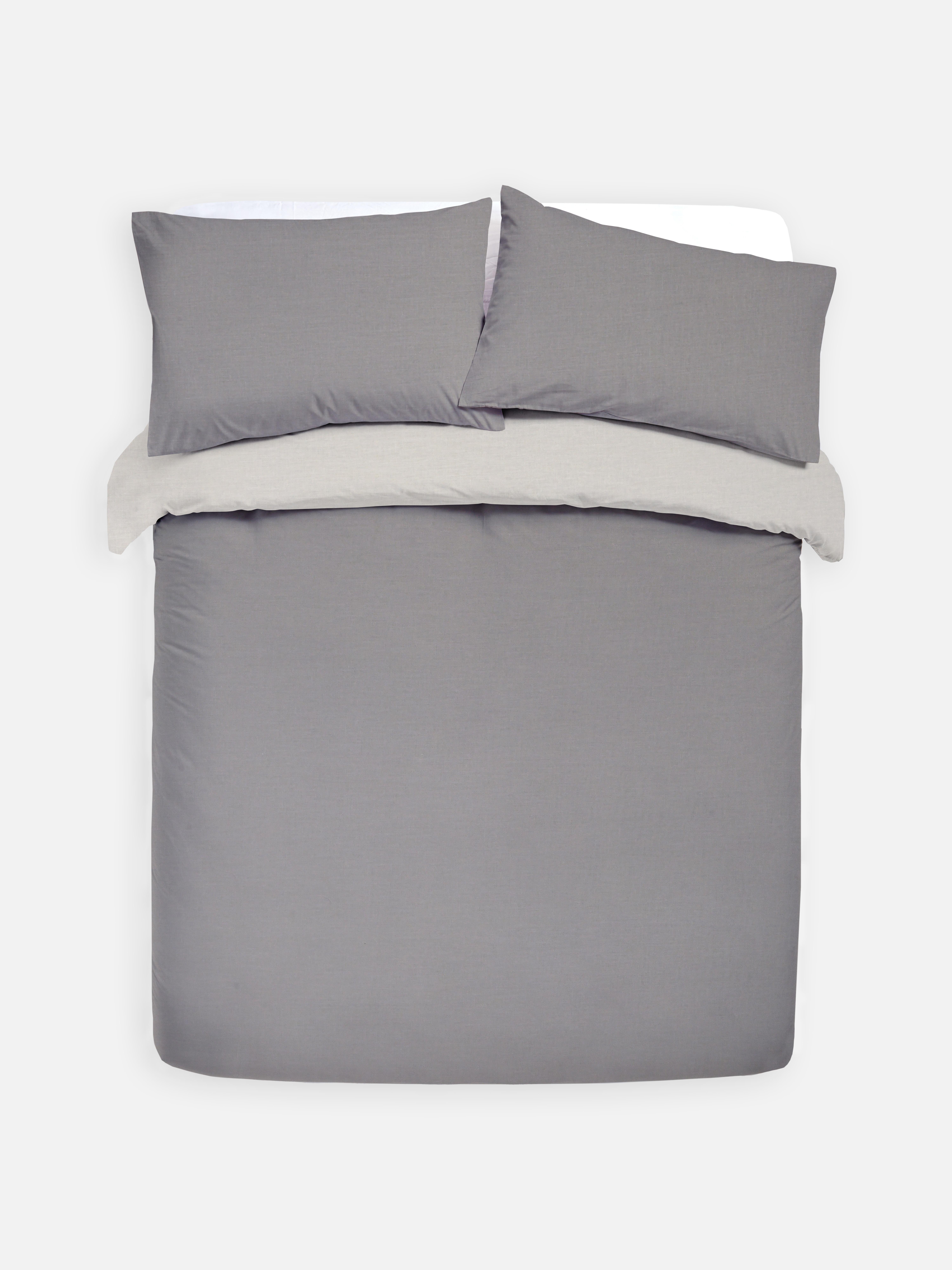 Reversible Double Duvet Cover Set