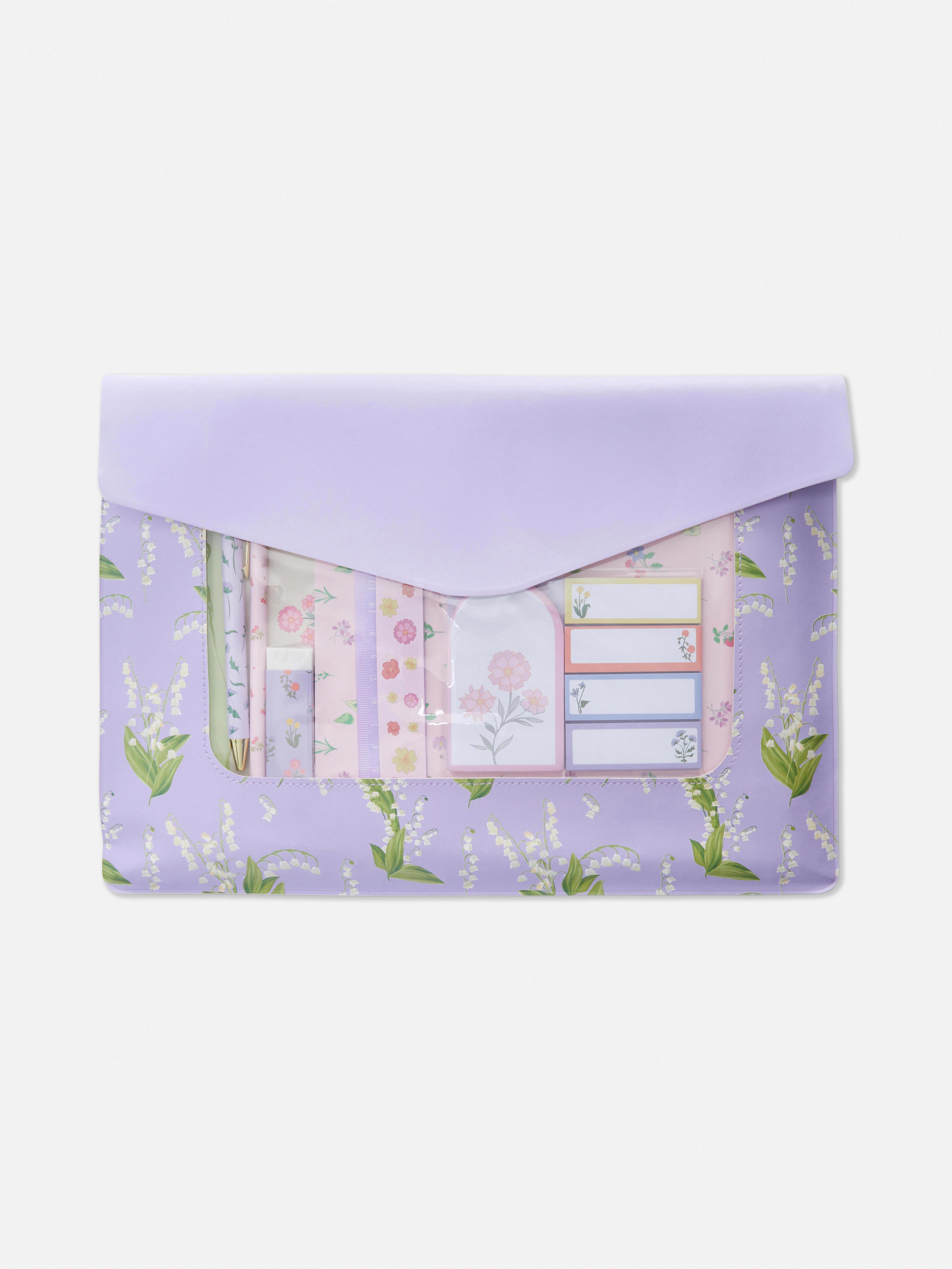 Floral Stationery Set