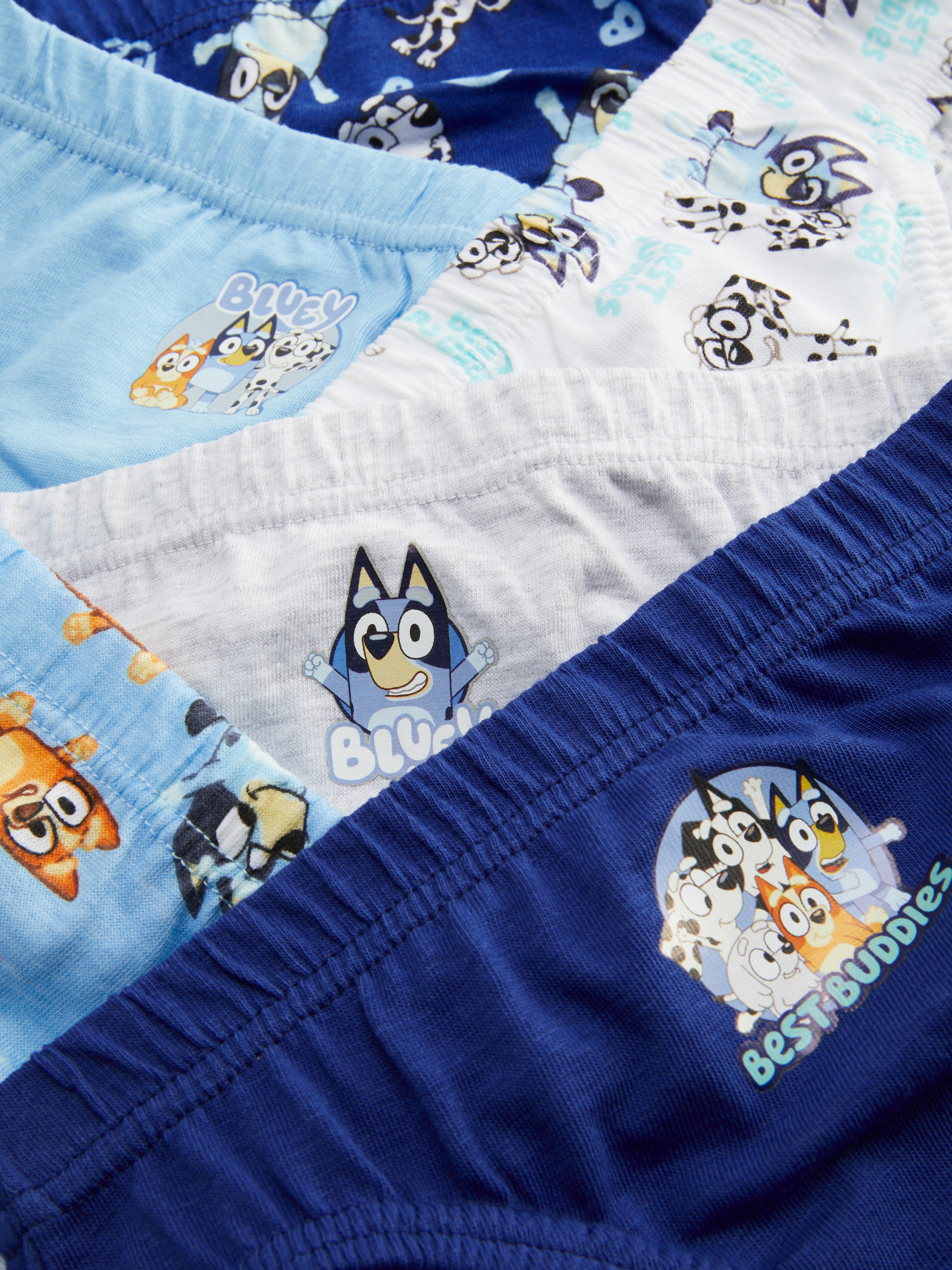6 slip con grafica Bluey