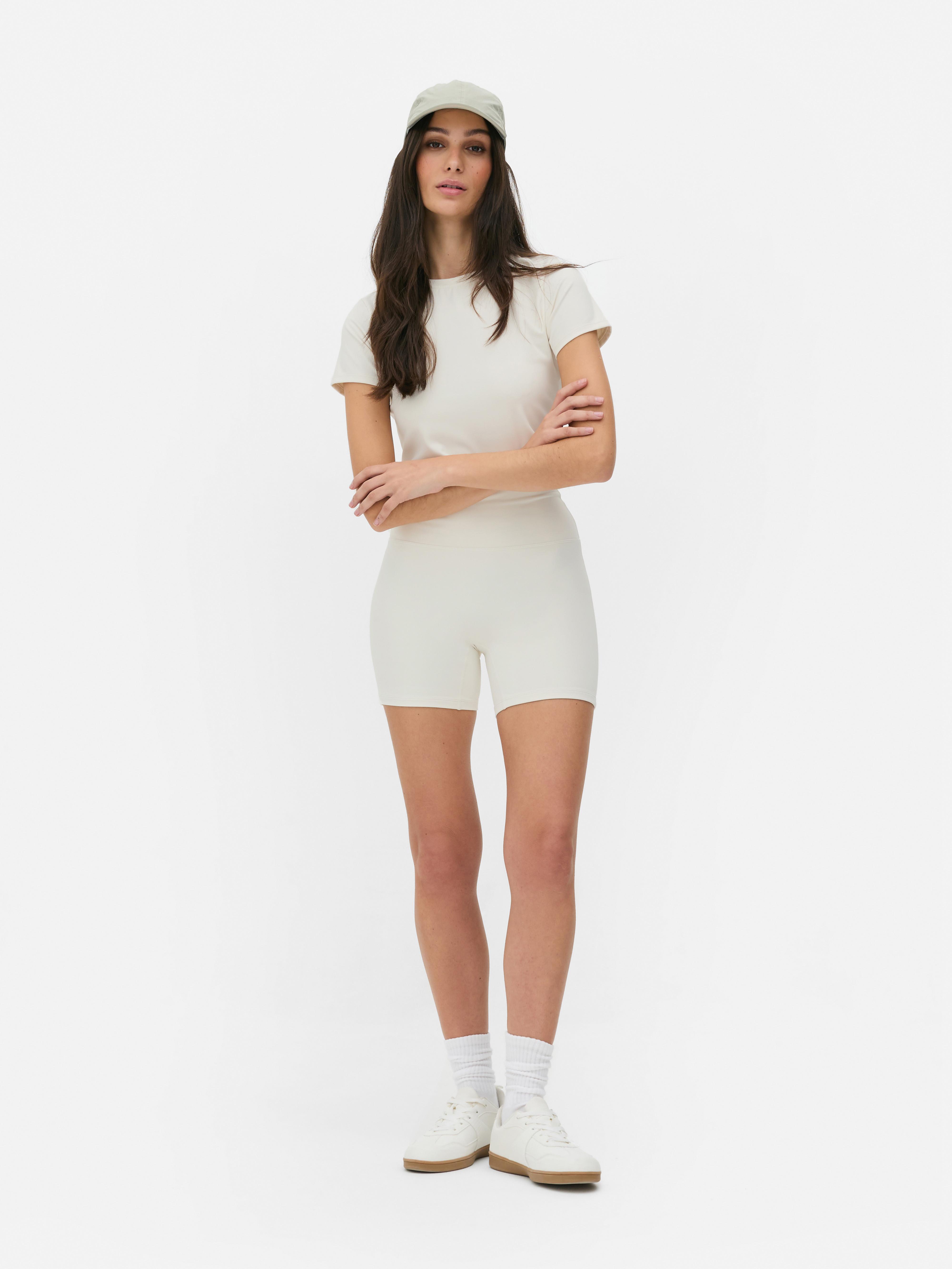 Butter Performance Shorts Ecru