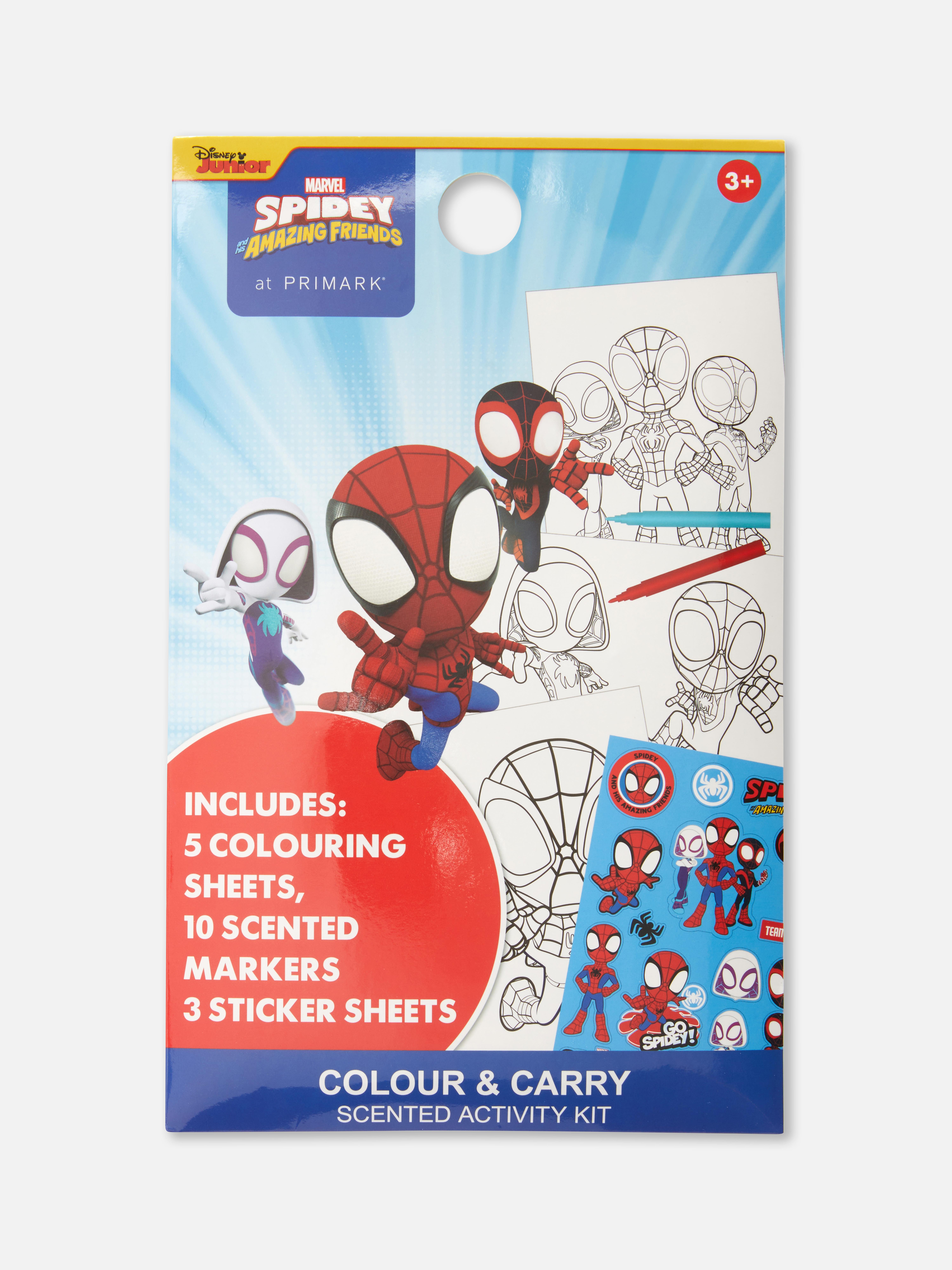 Súprava na vyfarbovanie s vôňou MARVEL Spider-Man