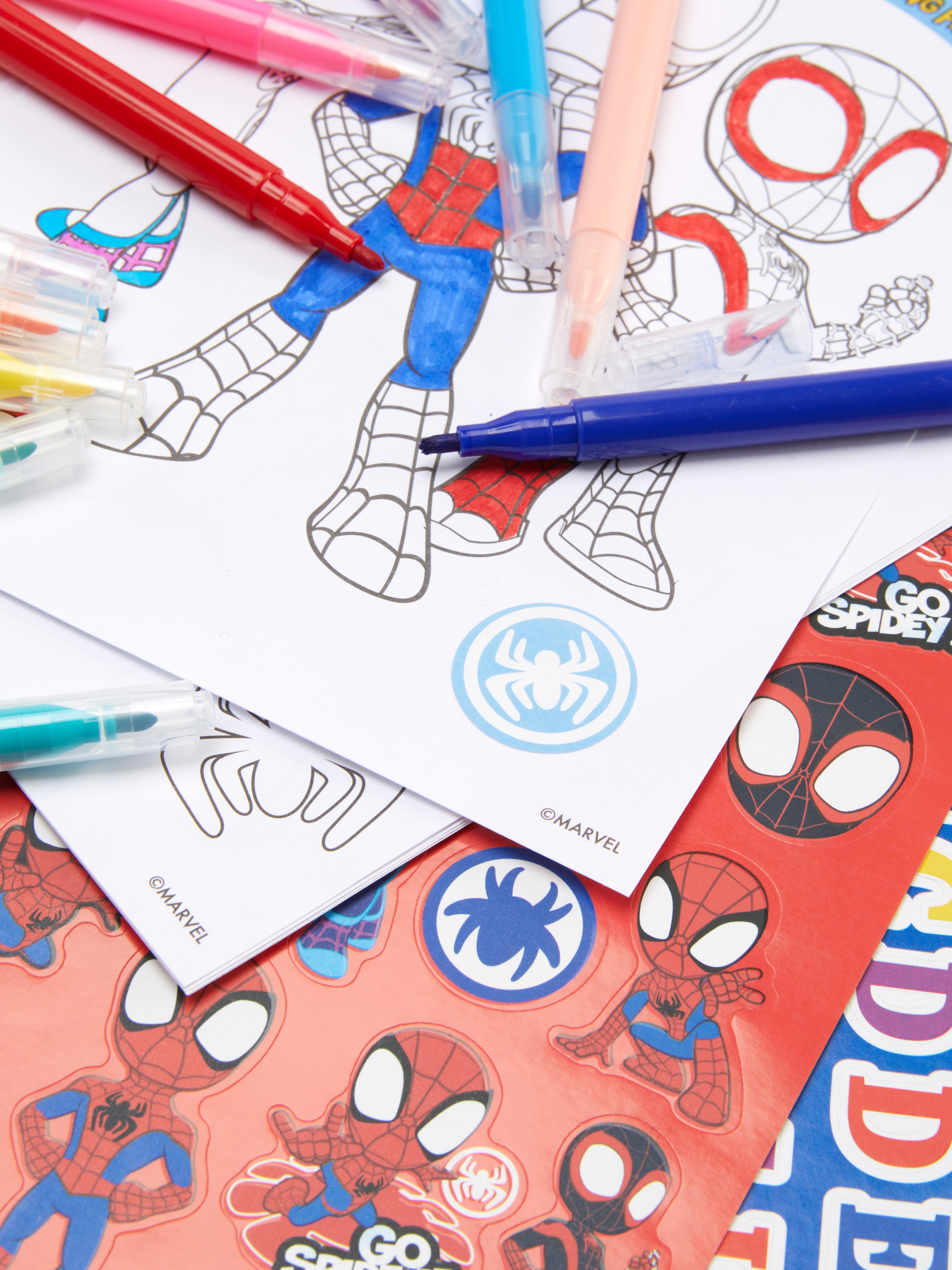 MARVEL Pókember illatosított színezőszett