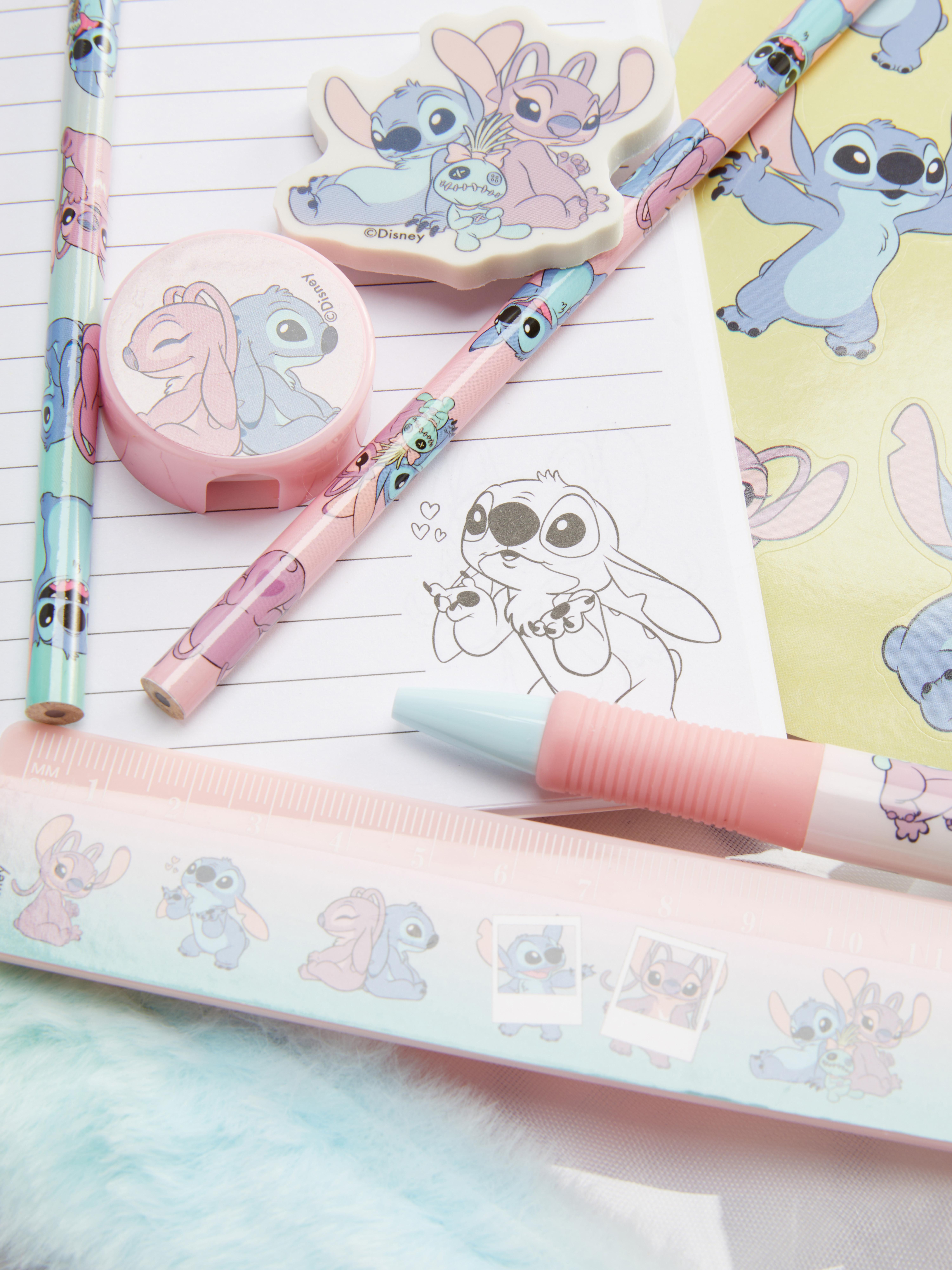 Disney's Stitch A5 Notebook and Stationery Bundle