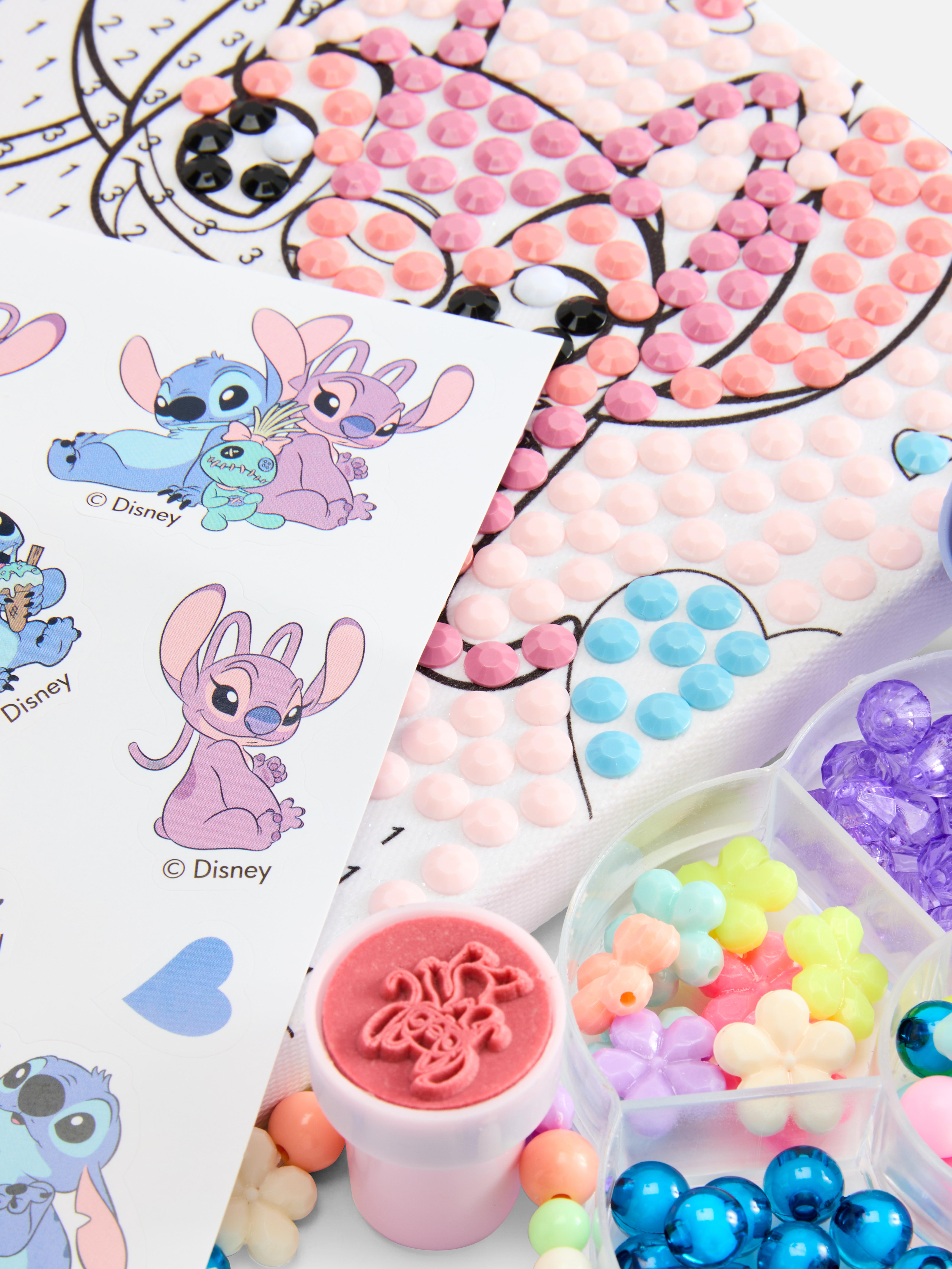 Conj. artigos papelaria Disney Stitch