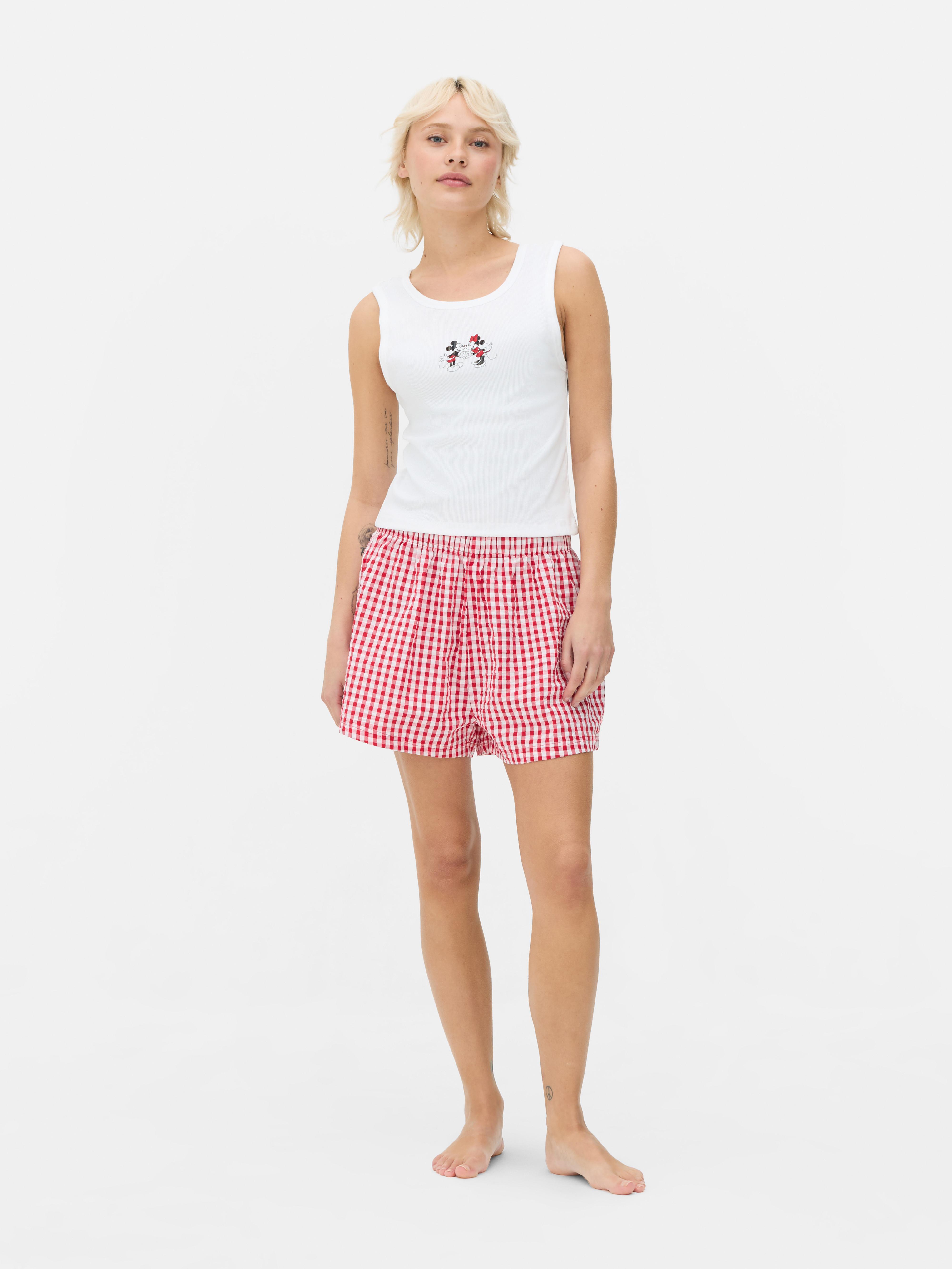 Pijama corto con camiseta sin mangas de Disney