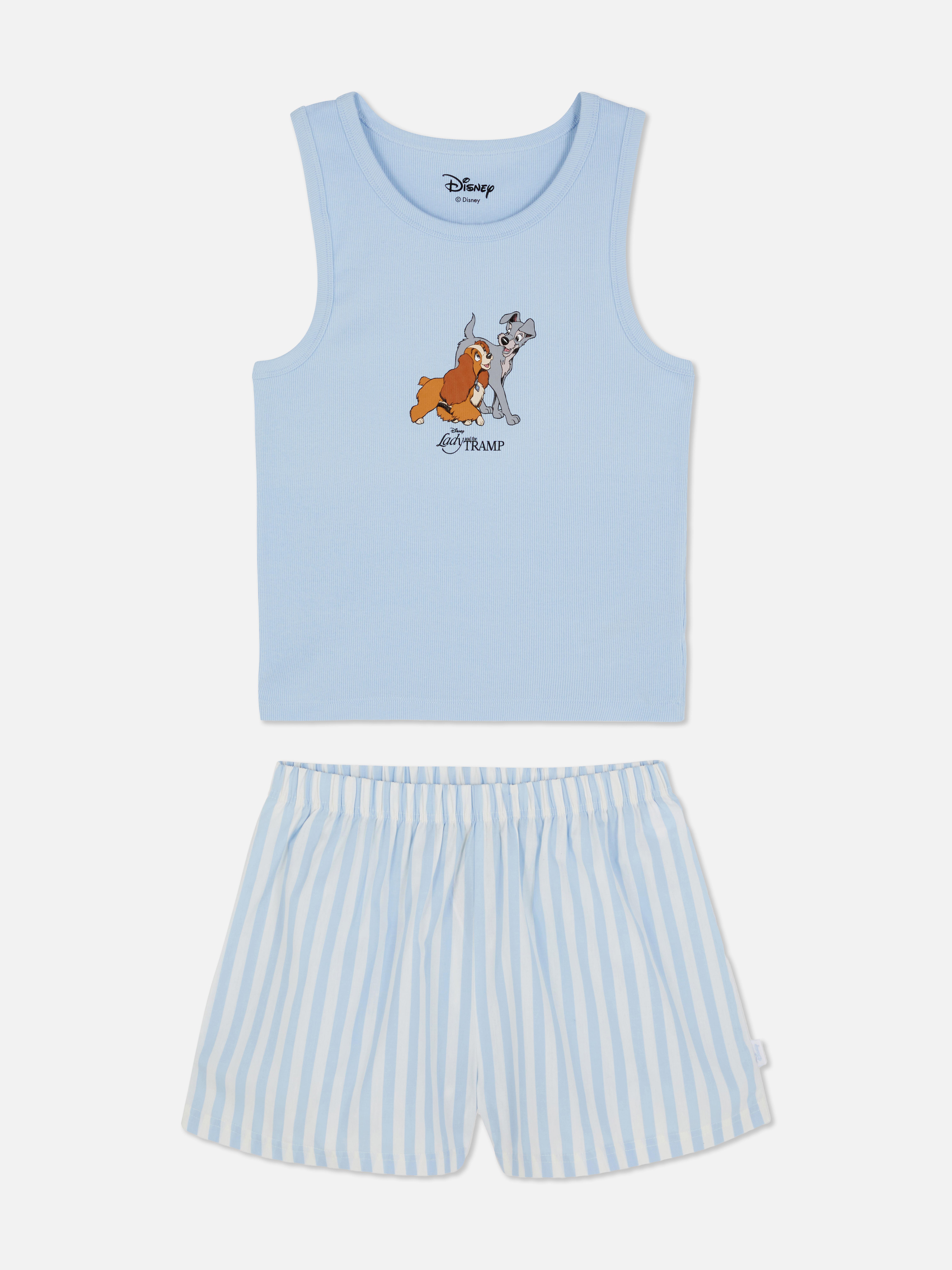 Pyjama met hemd en short Disney
