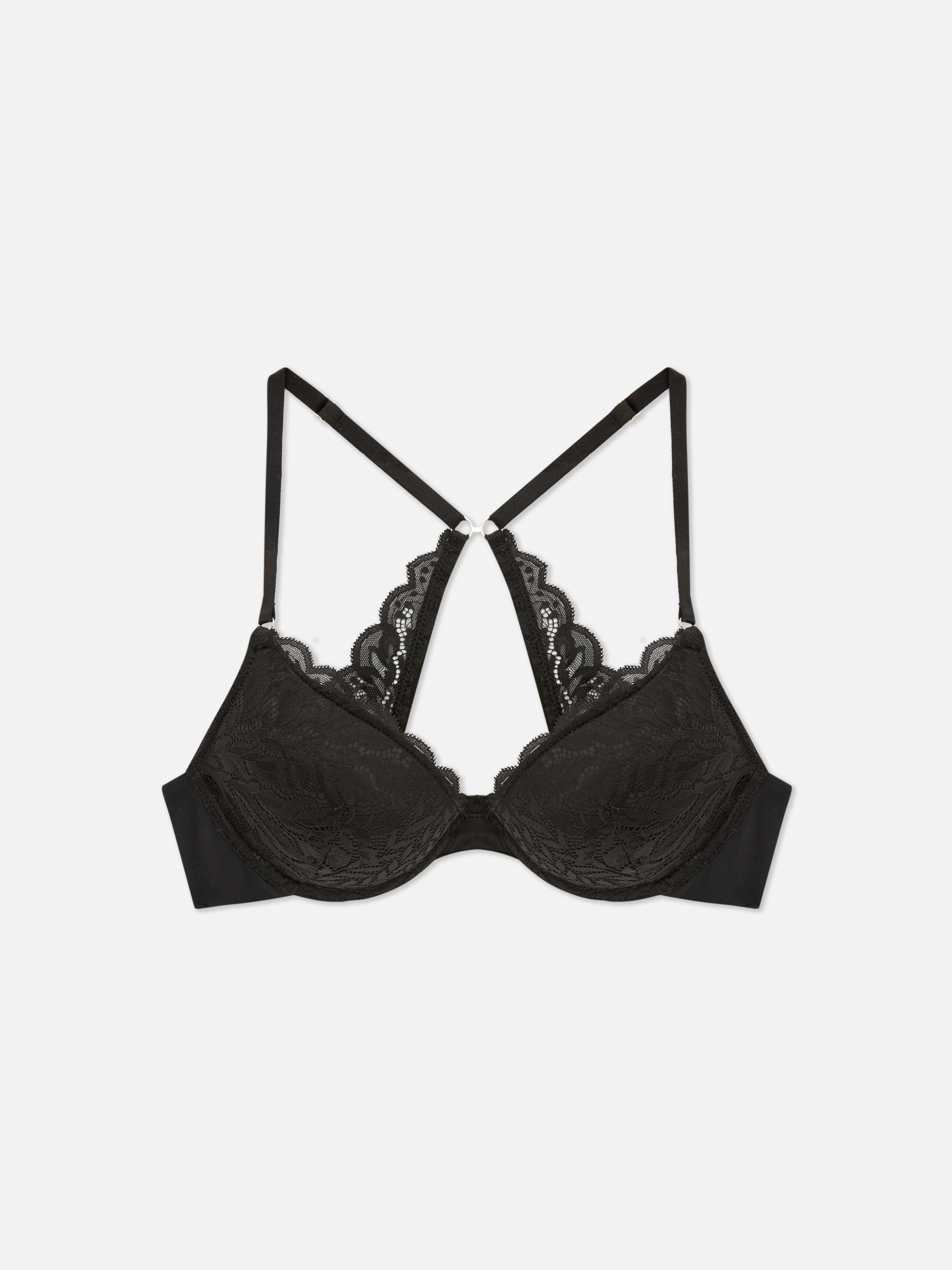 Lace Maximise Bra Black