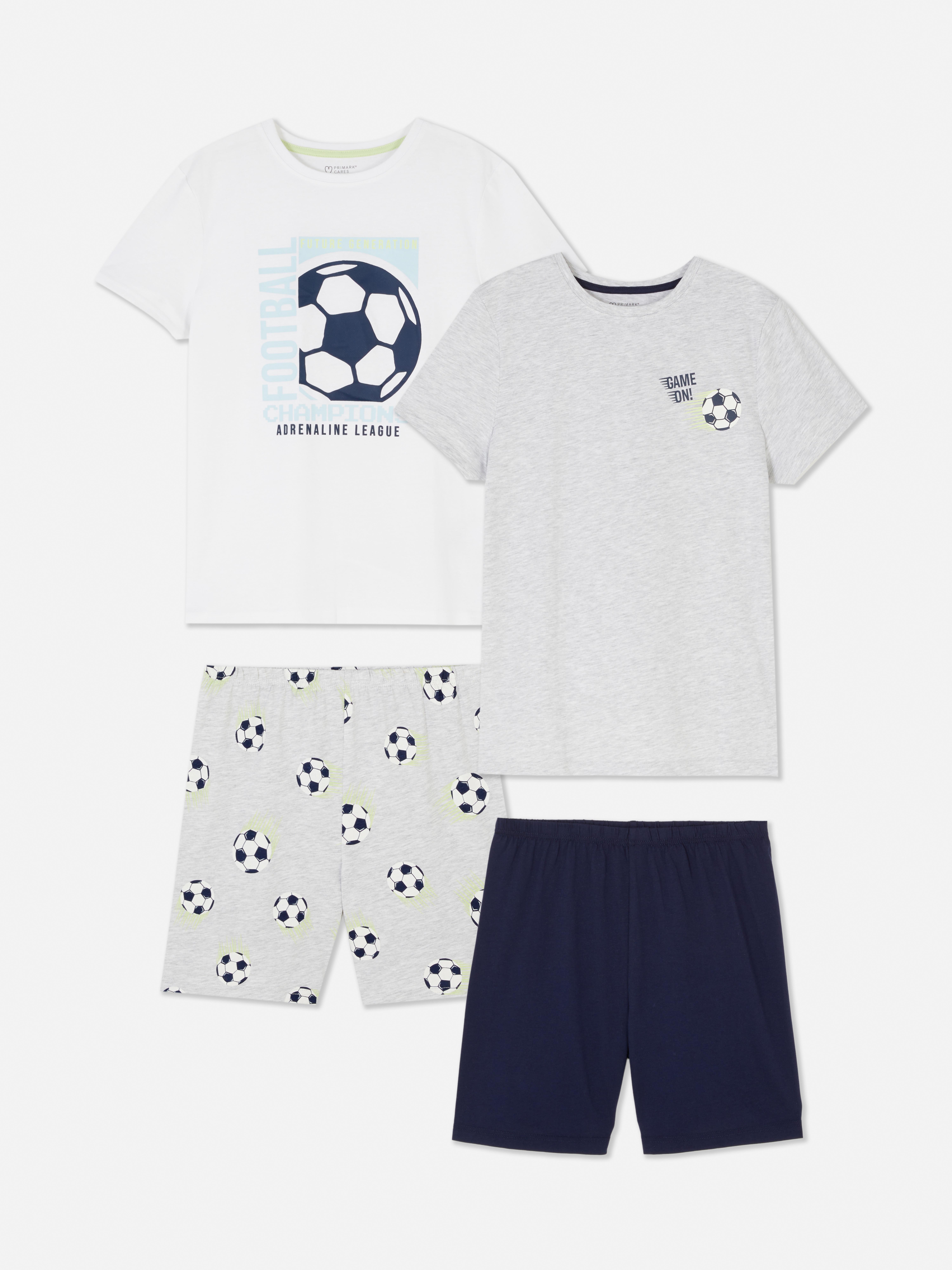 2pk Short Football Pyjamas