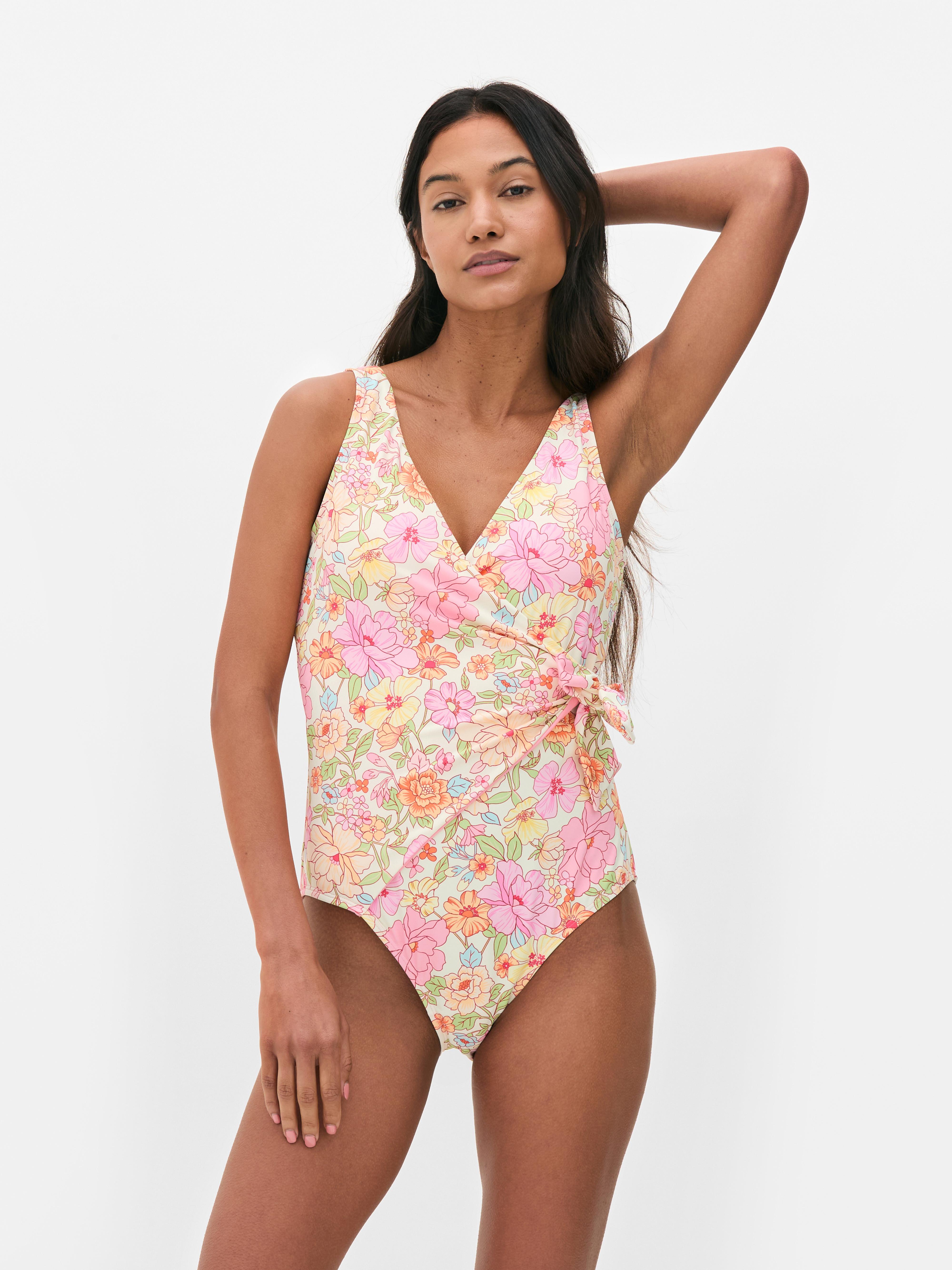 Sculpting Wrap Swimsuit