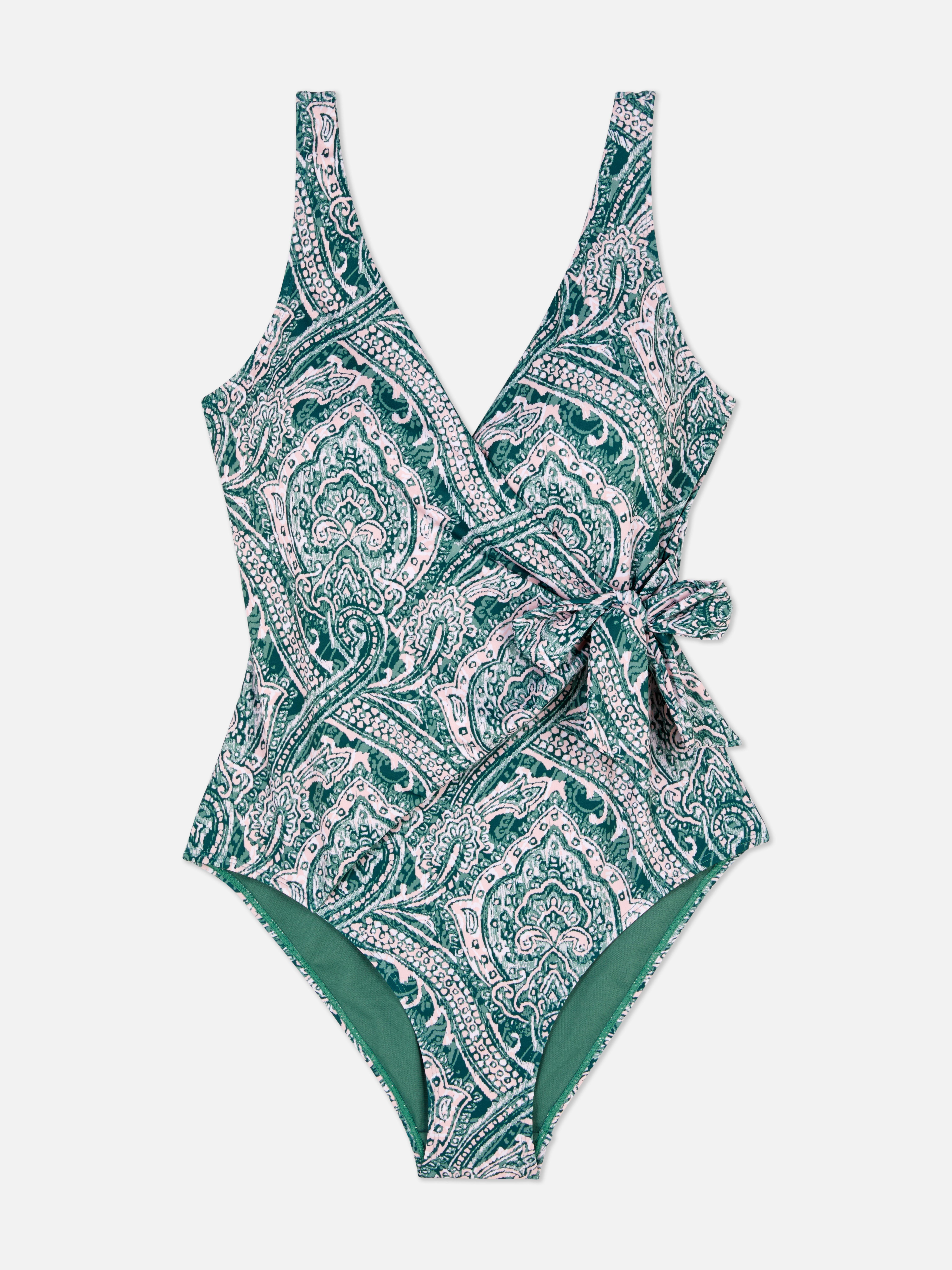 Sculpting Wrap Swimsuit
