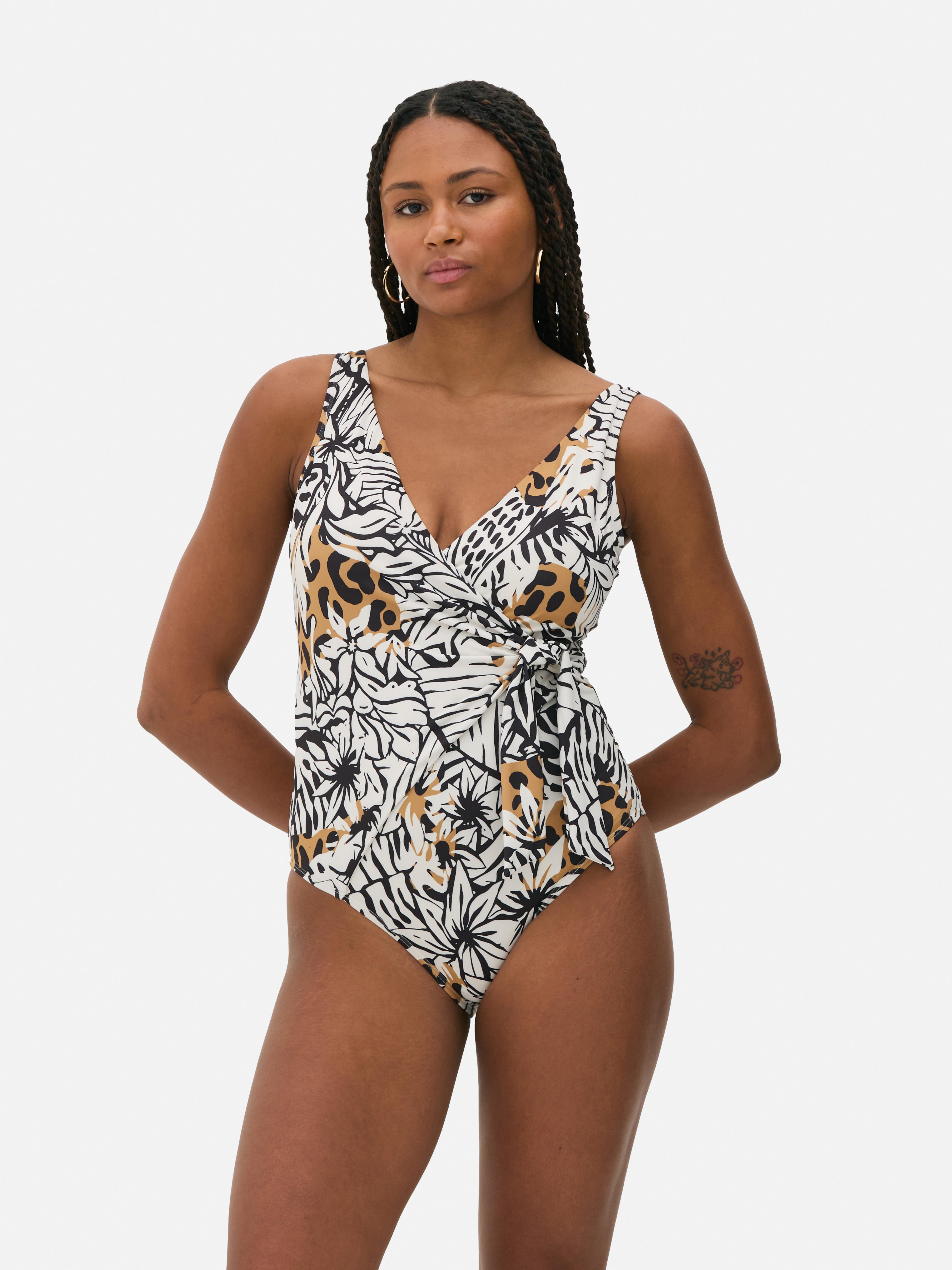 Sculpting Wrap Swimsuit
