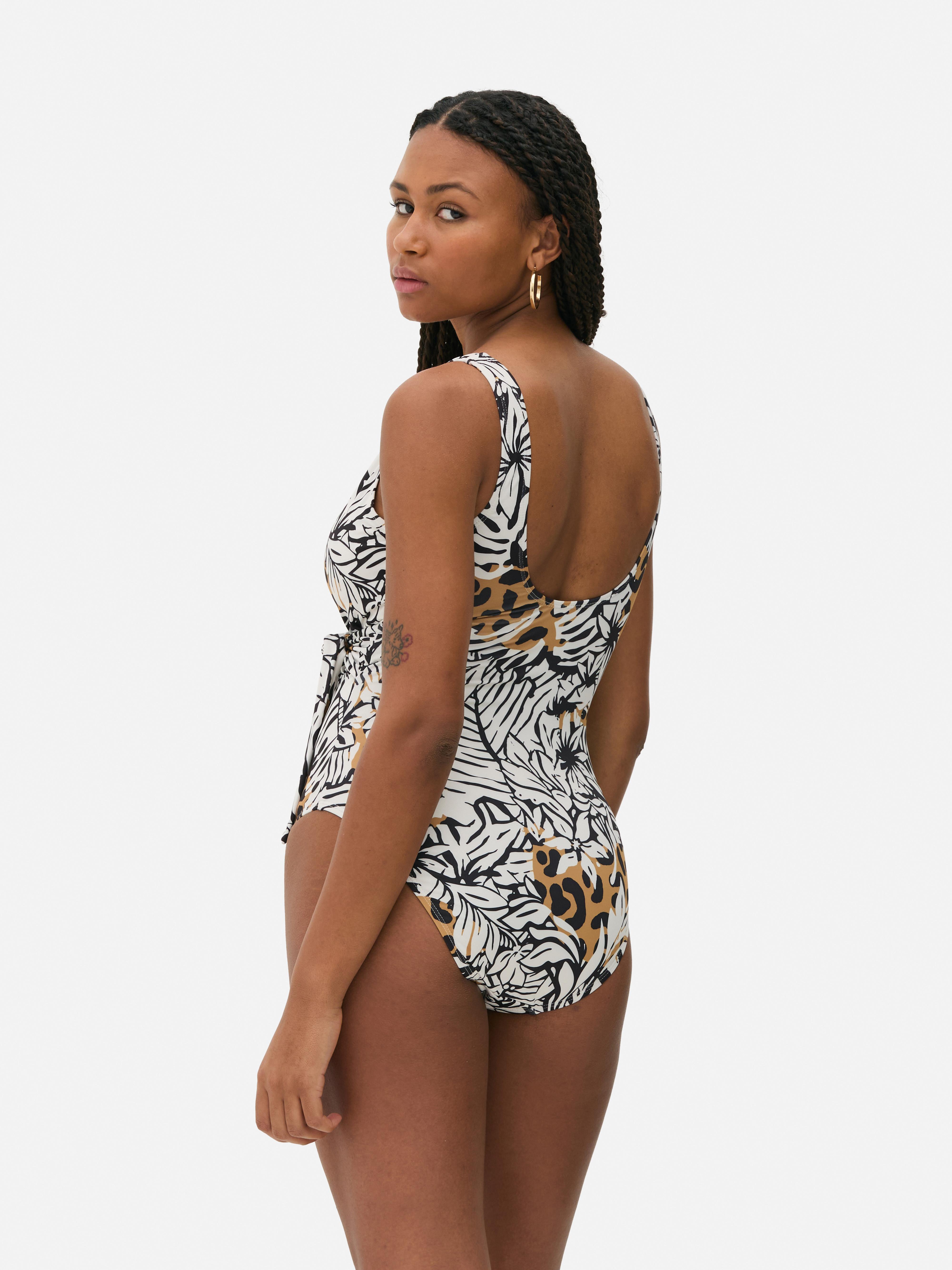 Sculpting Wrap Swimsuit