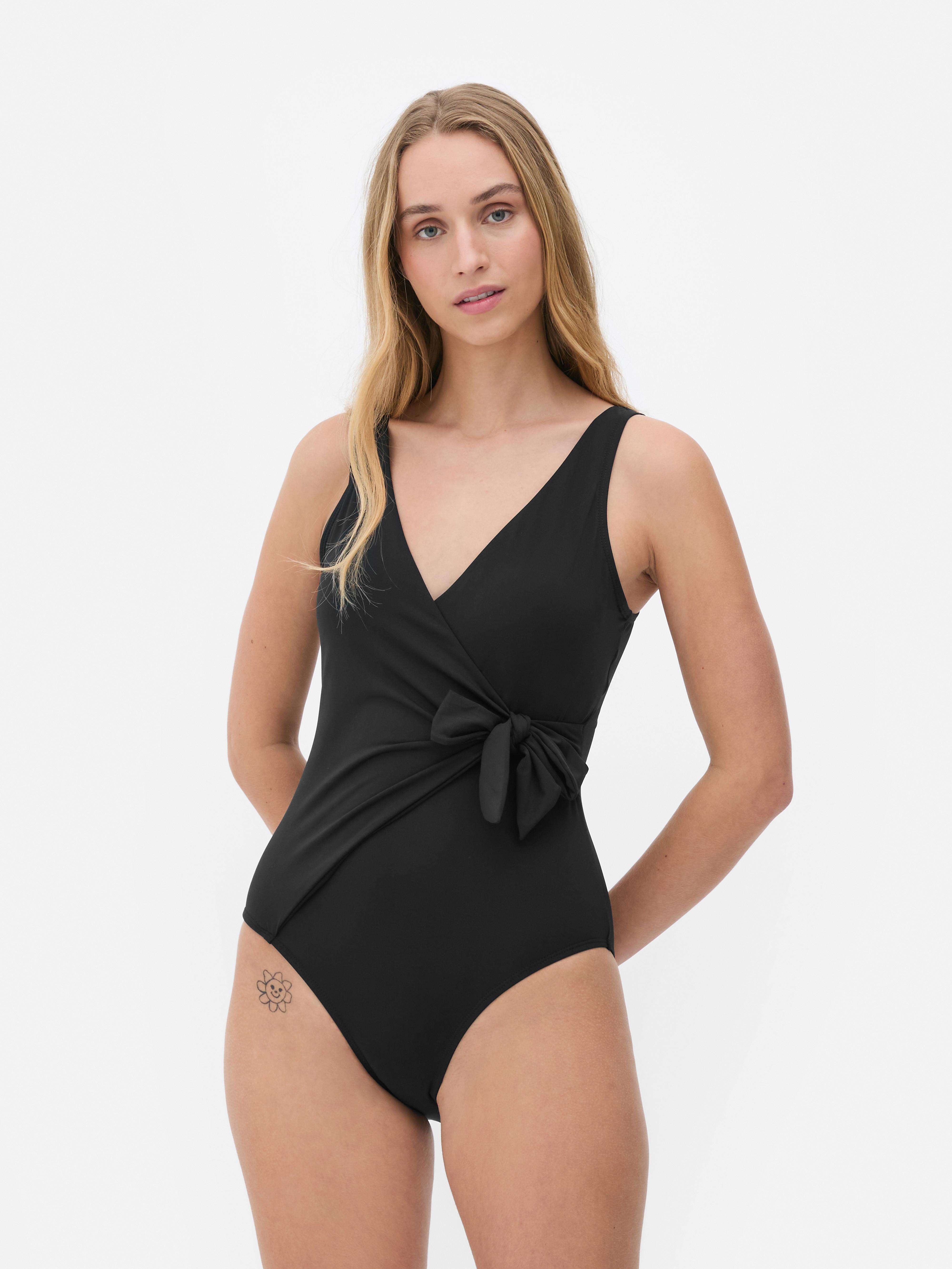 Sculpting Wrap Swimsuit