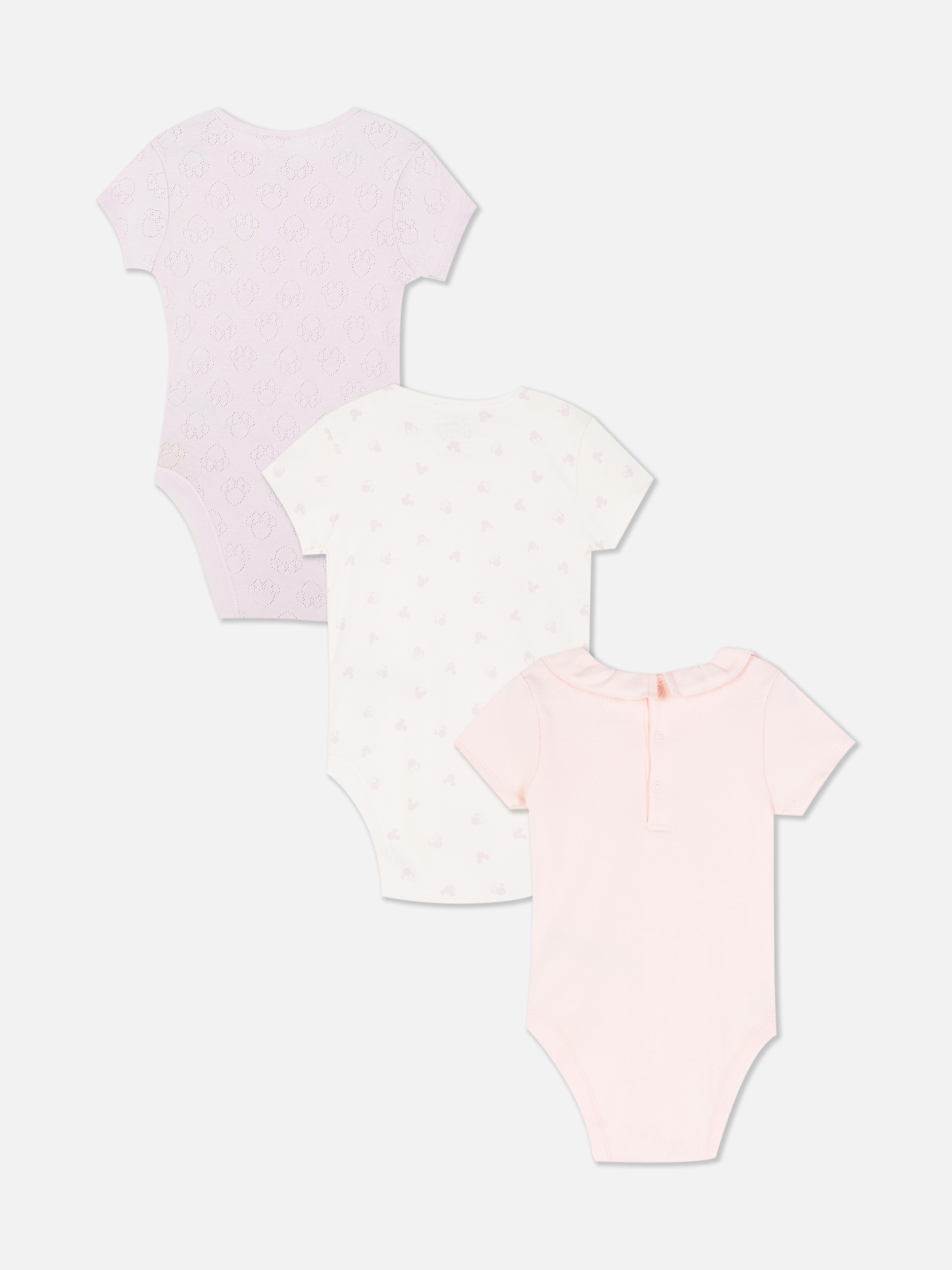 Rompertjes met korte mouwen Disney, set van 3