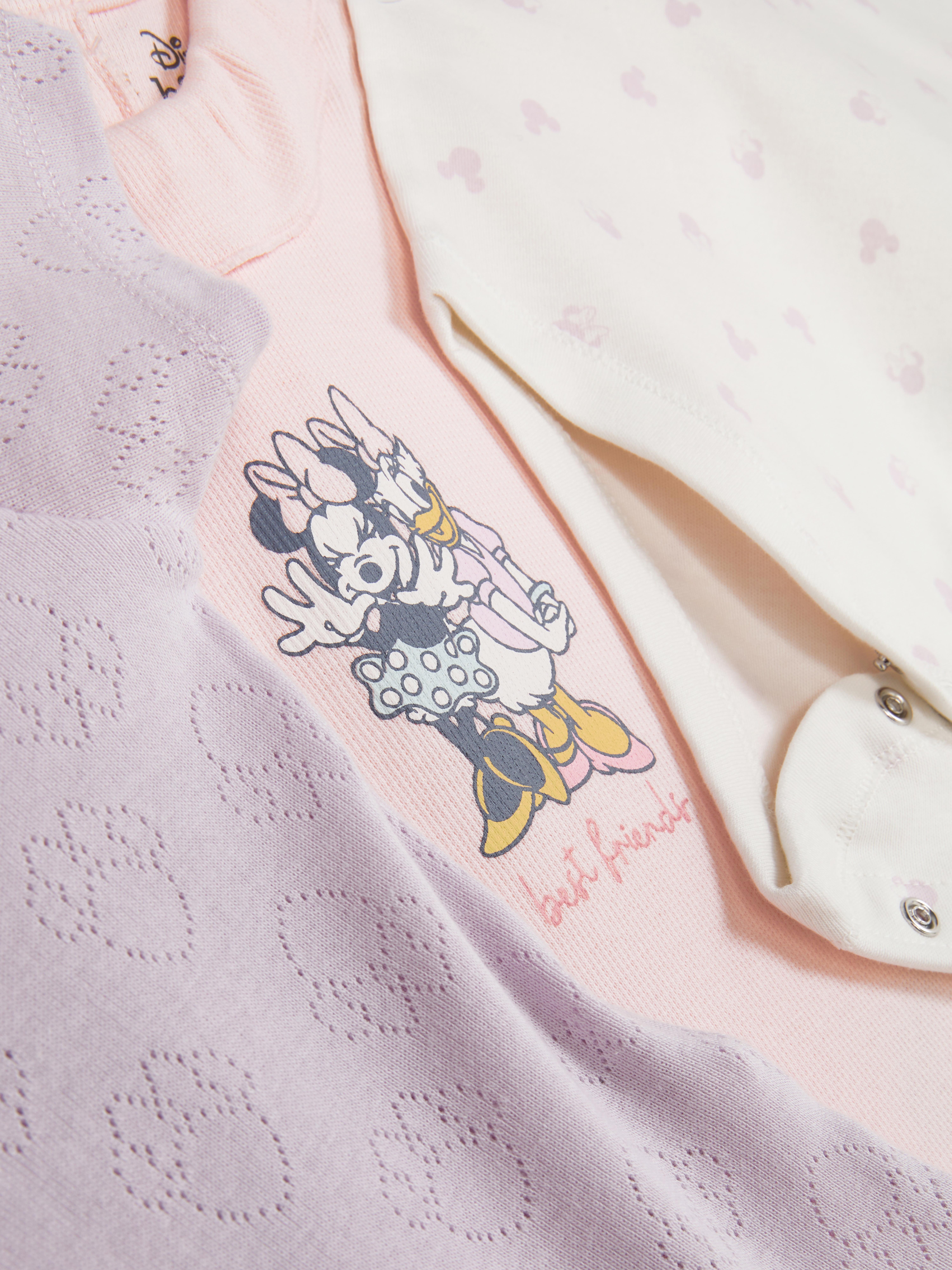 Rompertjes met korte mouwen Disney, set van 3
