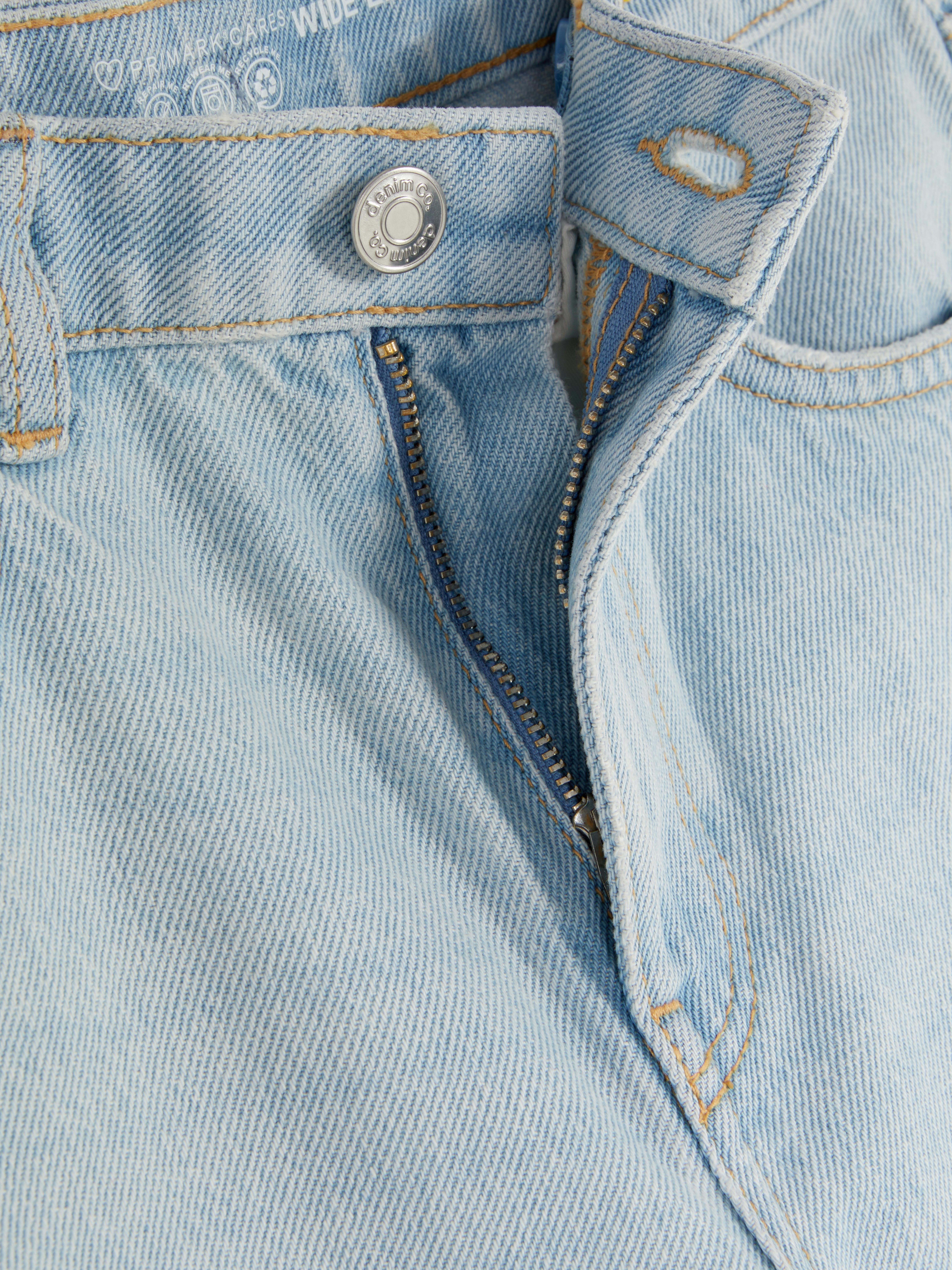 Jean denim ample