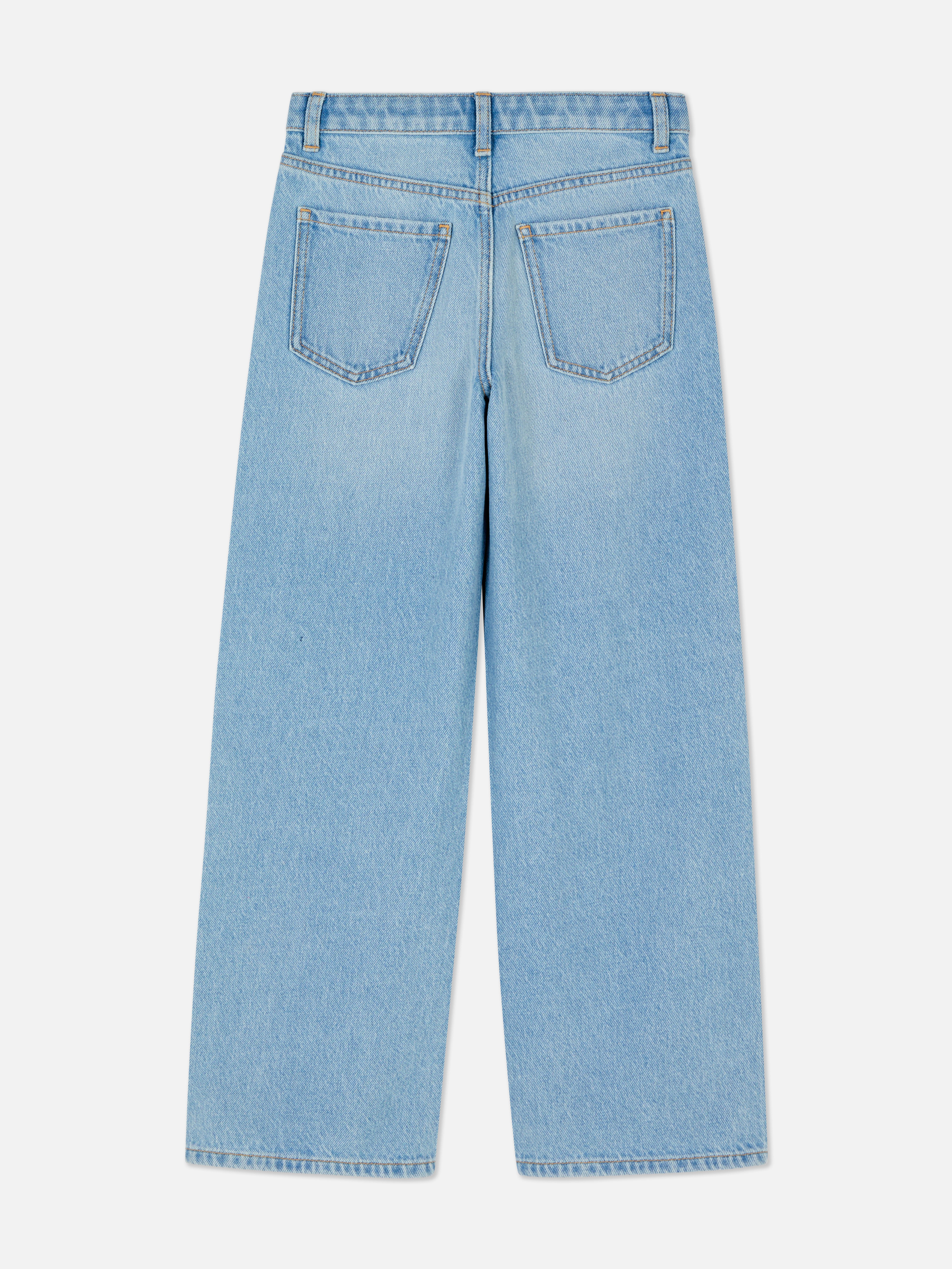 7-15yrs | Wide Leg Jeans