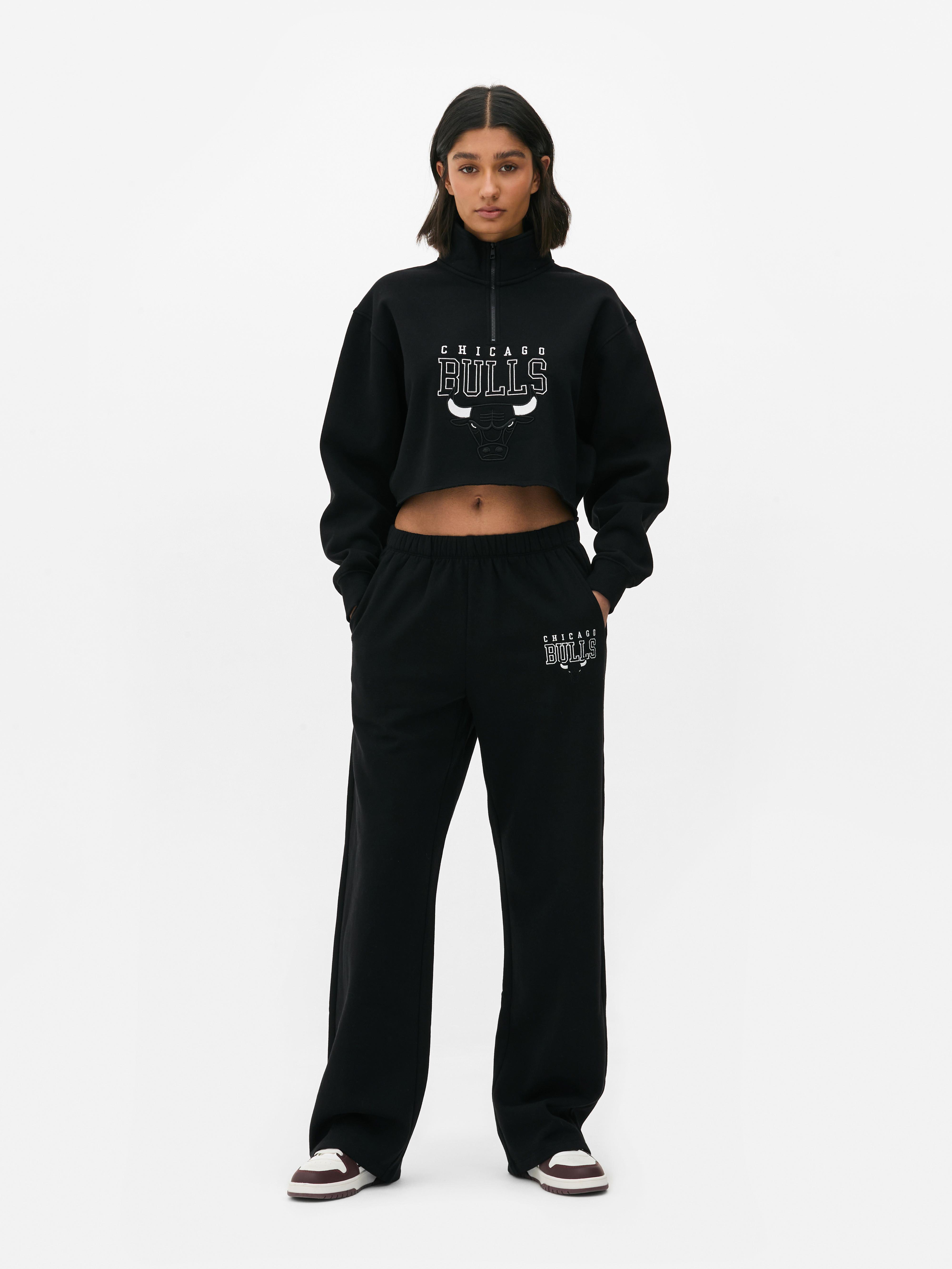 Sweatshirt met opstaande kraag NBA Chicago Bulls