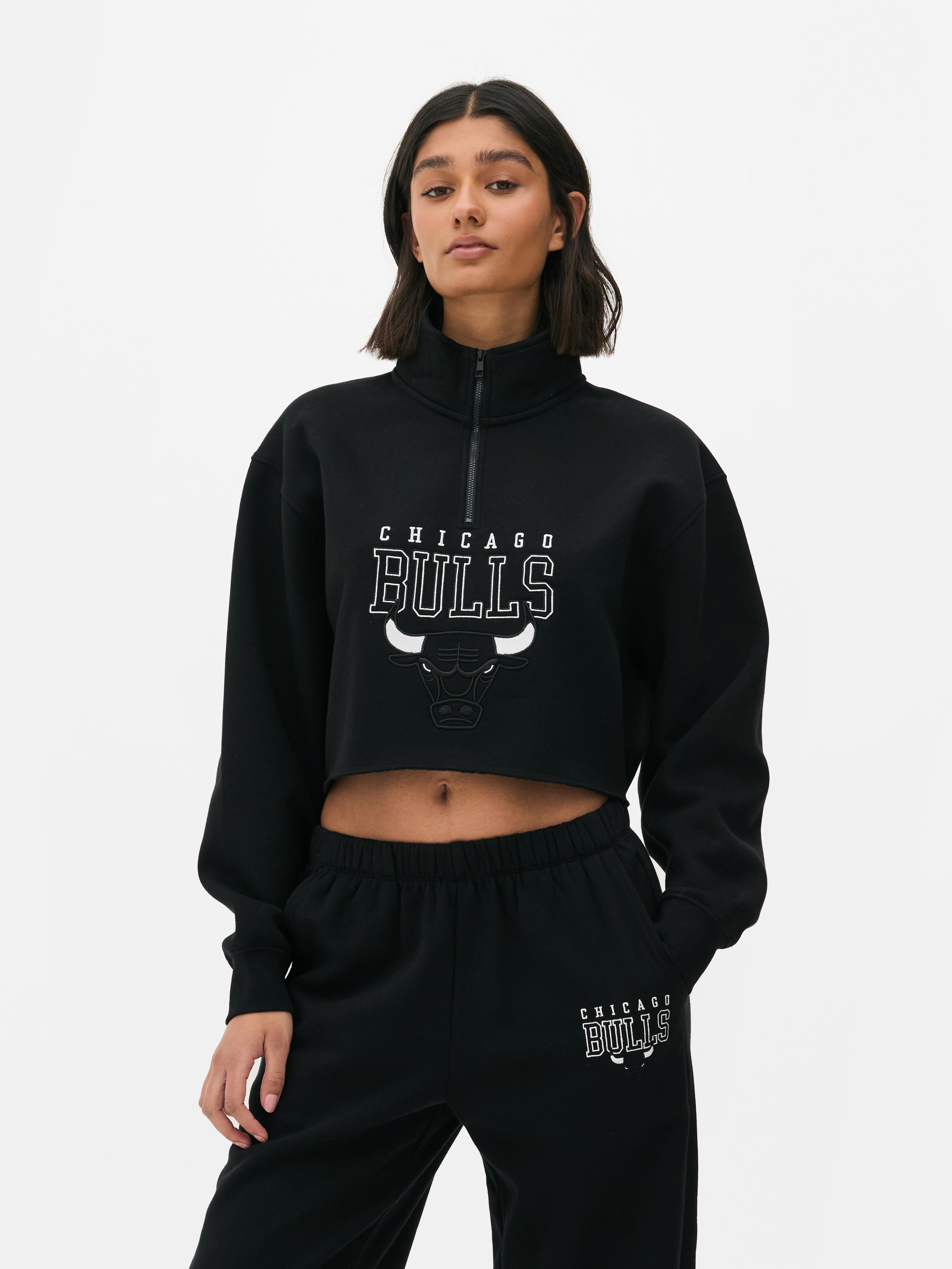 Sweatshirt met opstaande kraag NBA Chicago Bulls