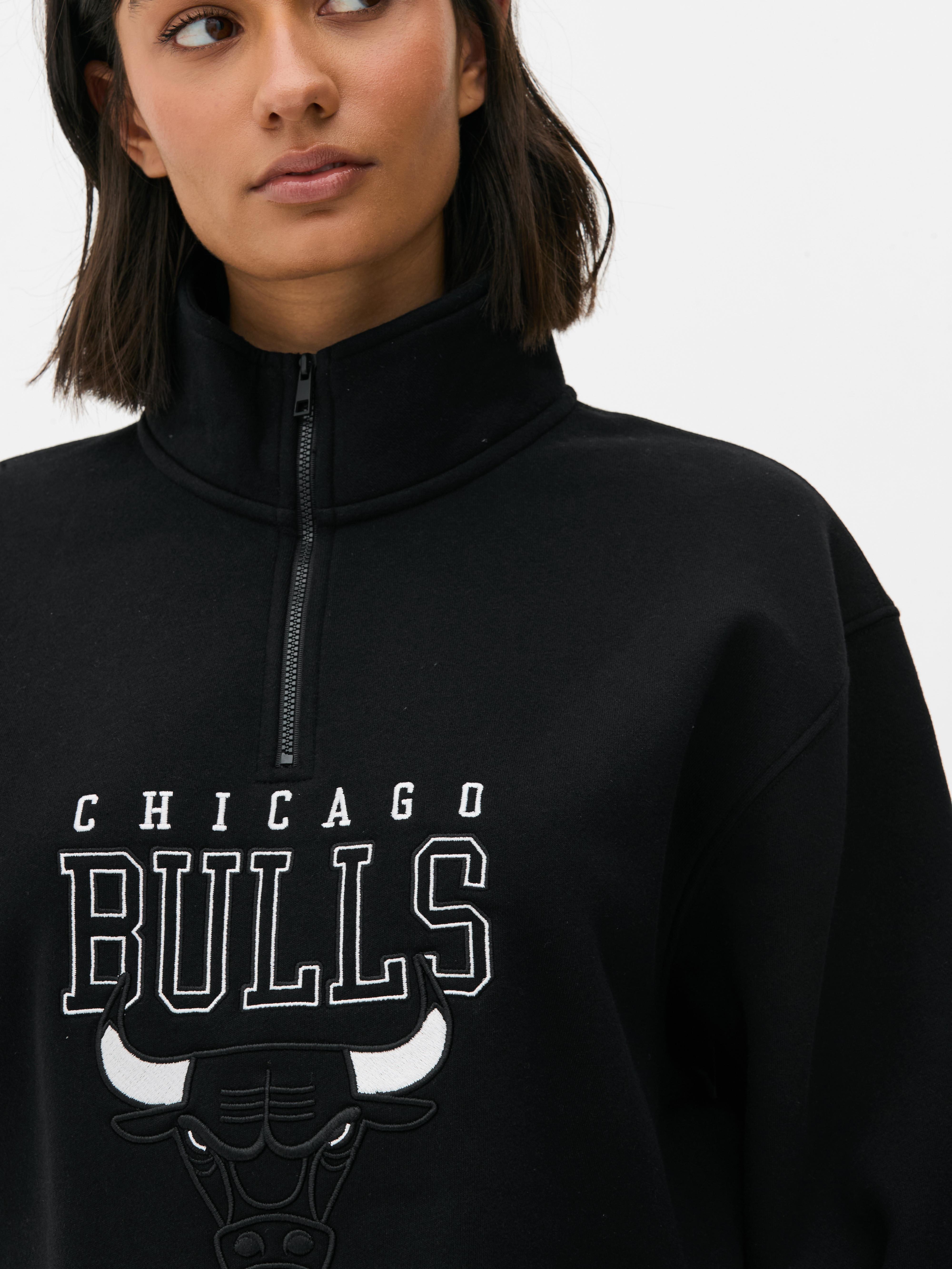 Sweatshirt met opstaande kraag NBA Chicago Bulls