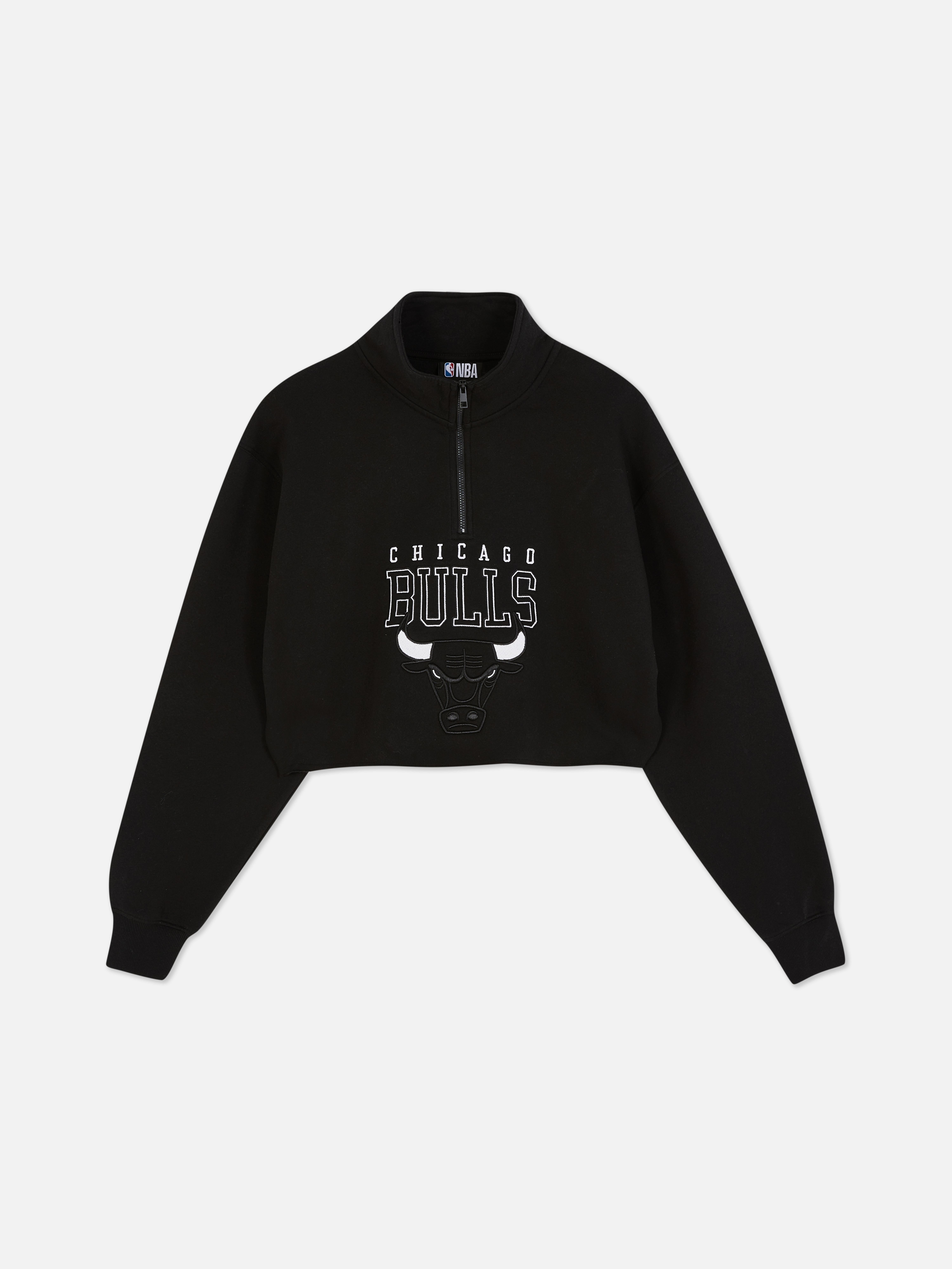Sweatshirt met opstaande kraag NBA Chicago Bulls