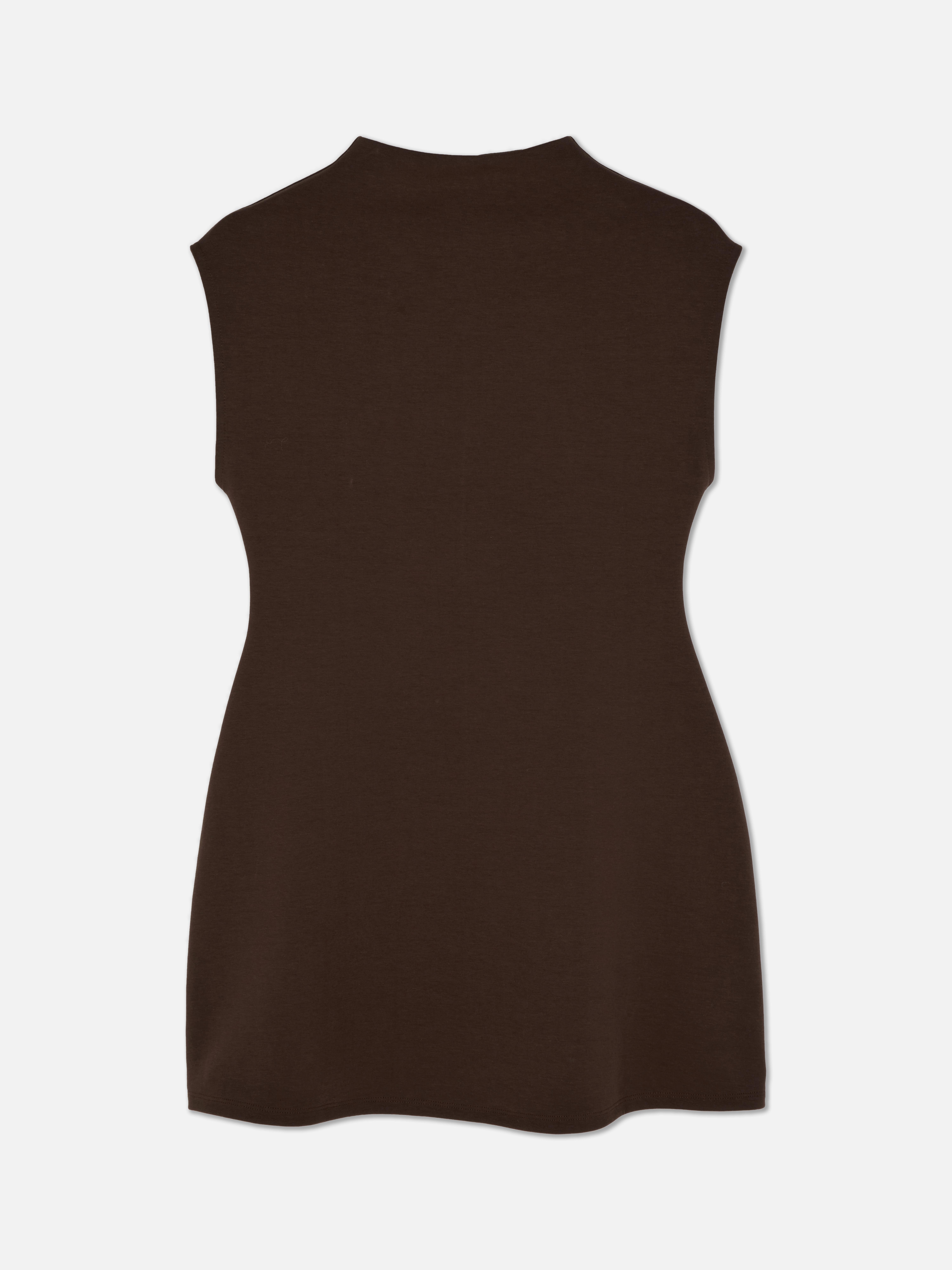 Miniabito con manica ad aletta