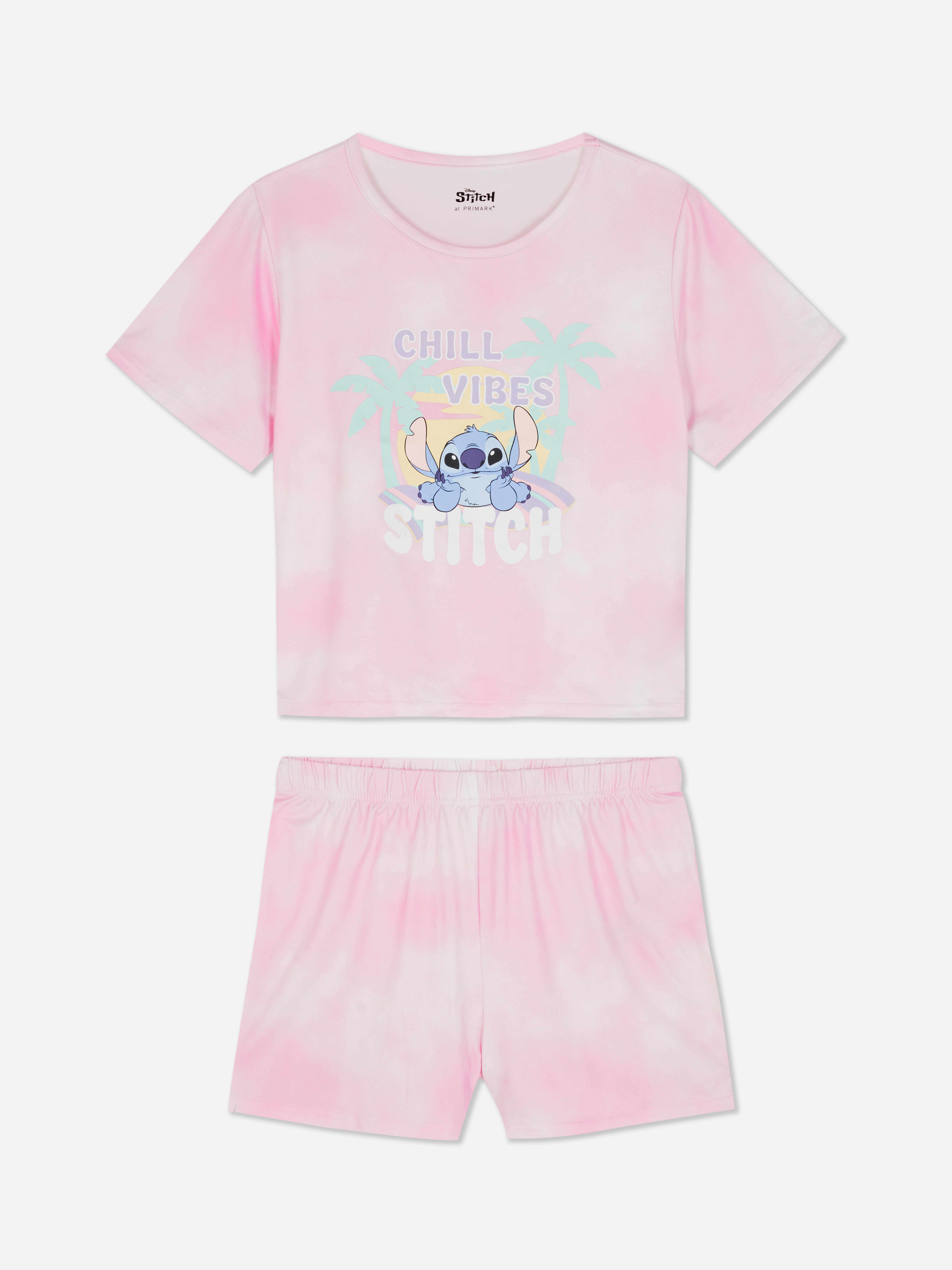 Set van T-shirt en short Disney's Stitch