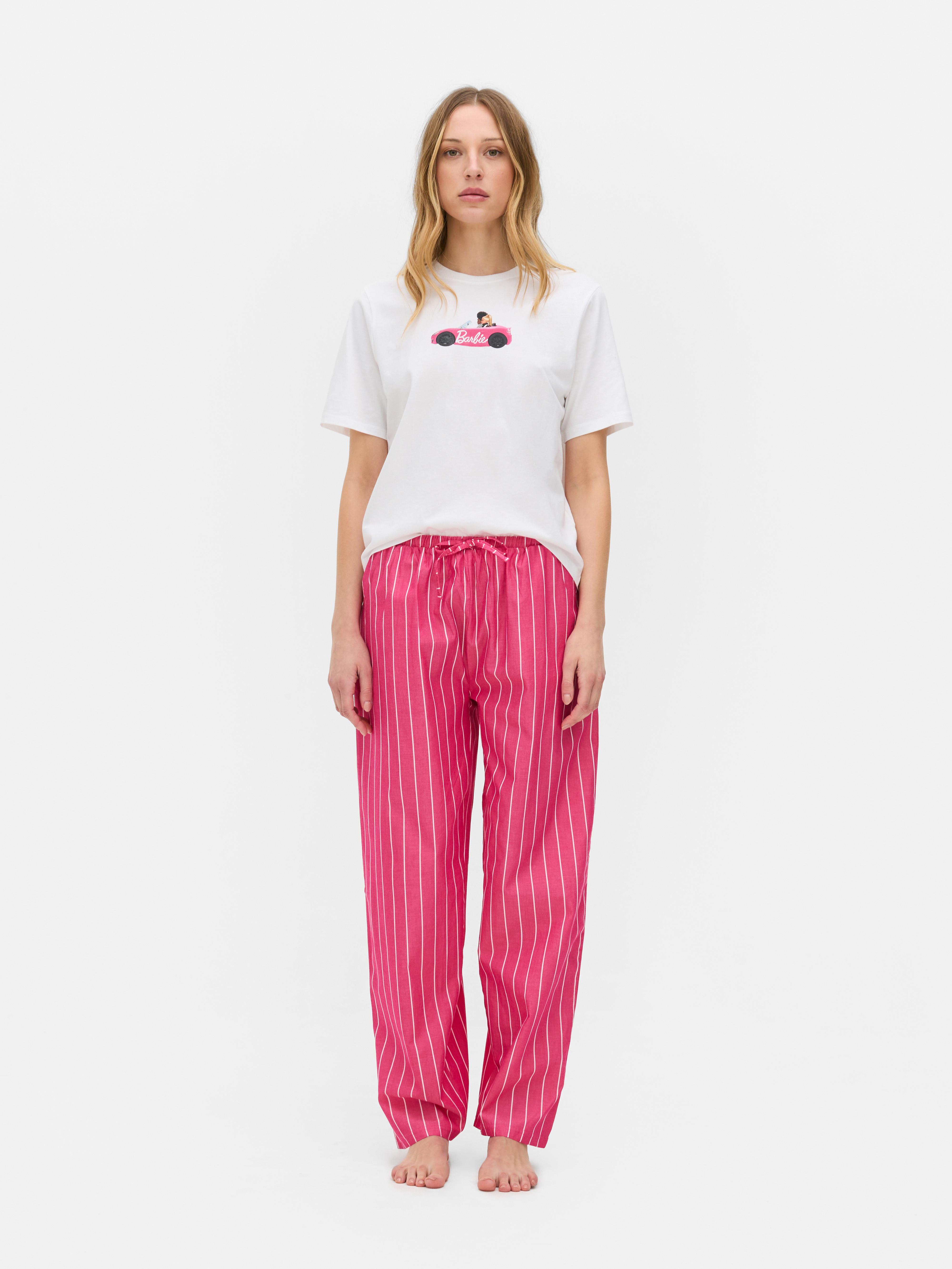 Pijama con estampado gráfico de Barbie
